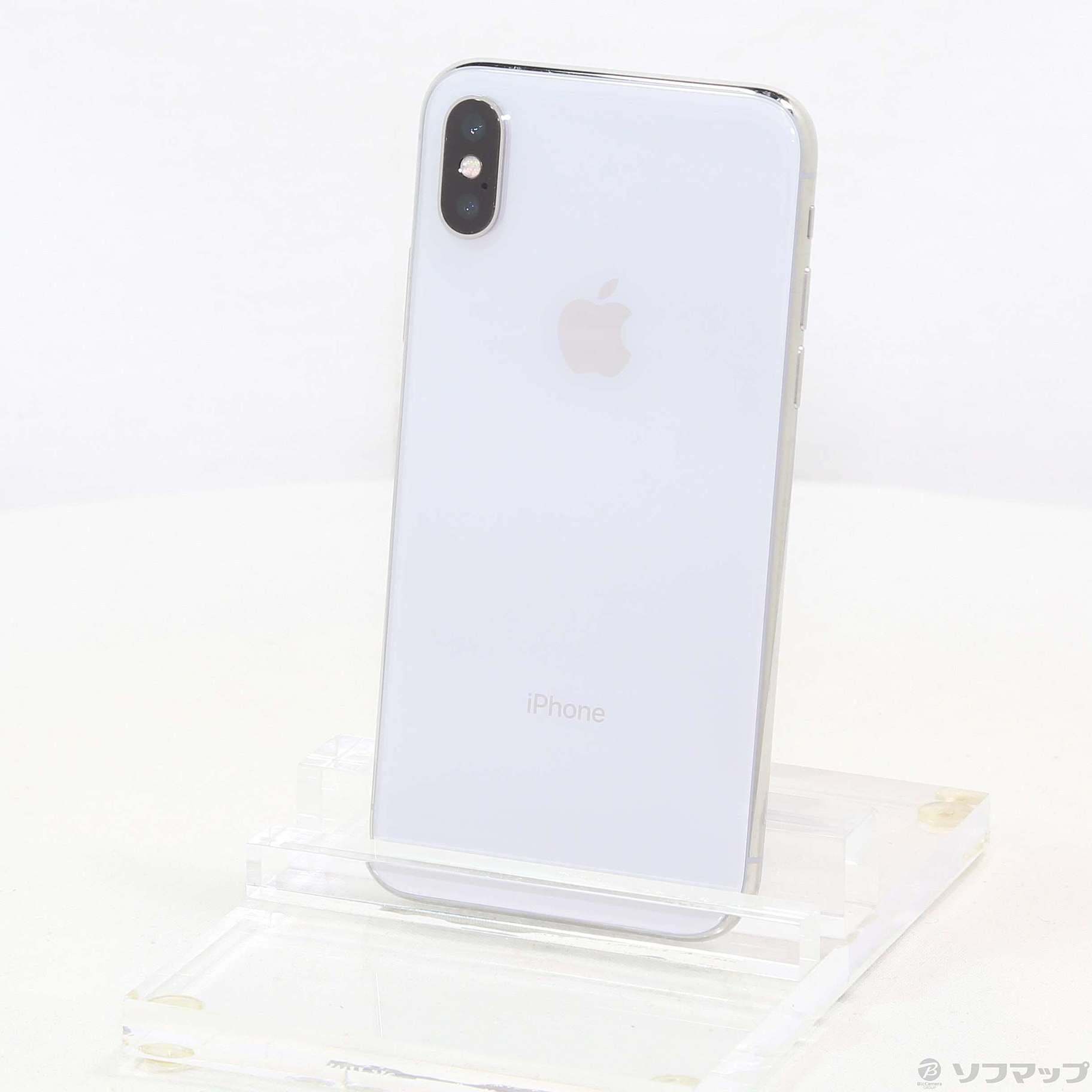 中古】iPhoneX 256GB シルバー MQC22J／A SIMフリー [2133059396546] - リコレ！|ビックカメラグループ  ソフマップの中古通販サイト