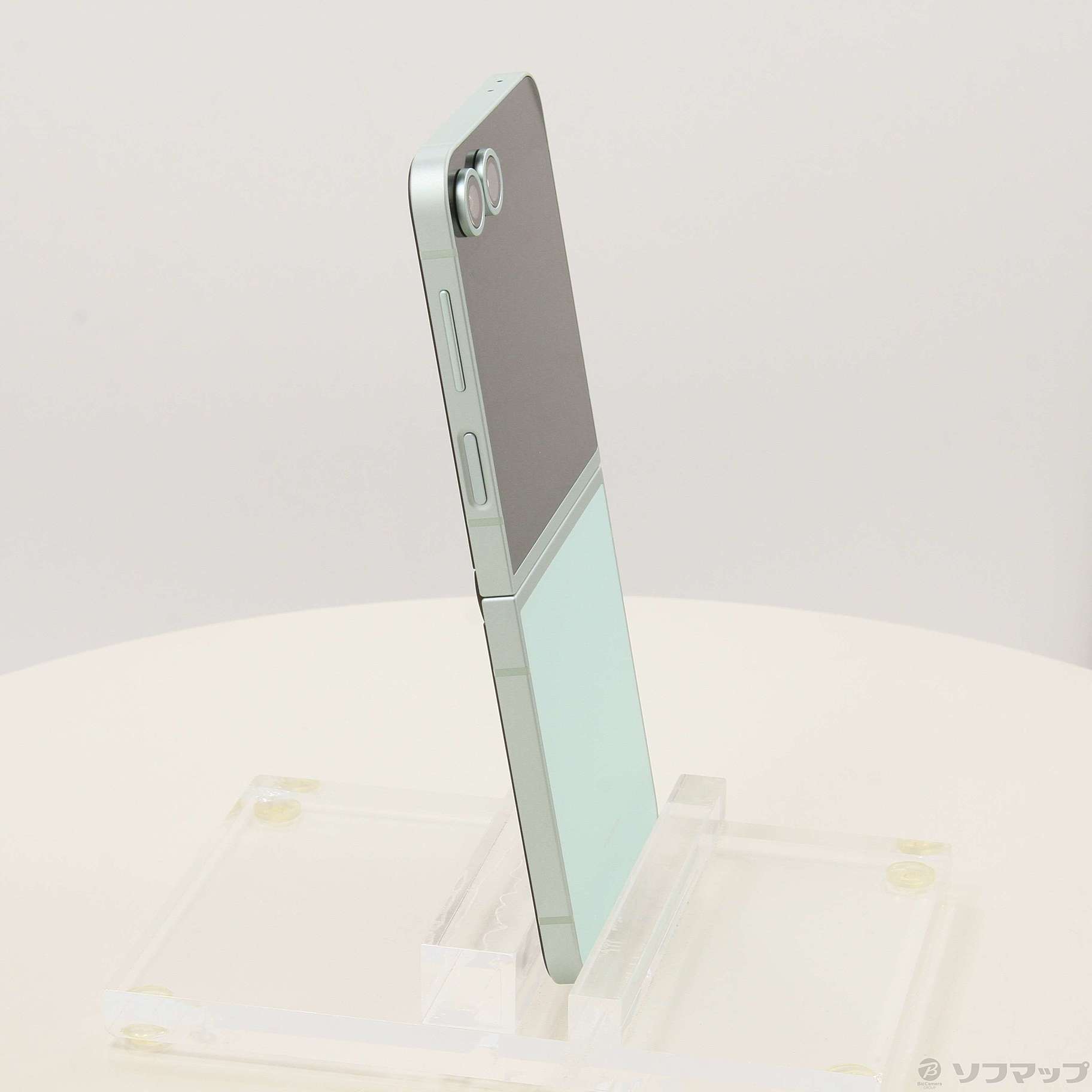 中古】Galaxy Z Flip6 256GB ミント SM-F741QLGASJP SIMフリー