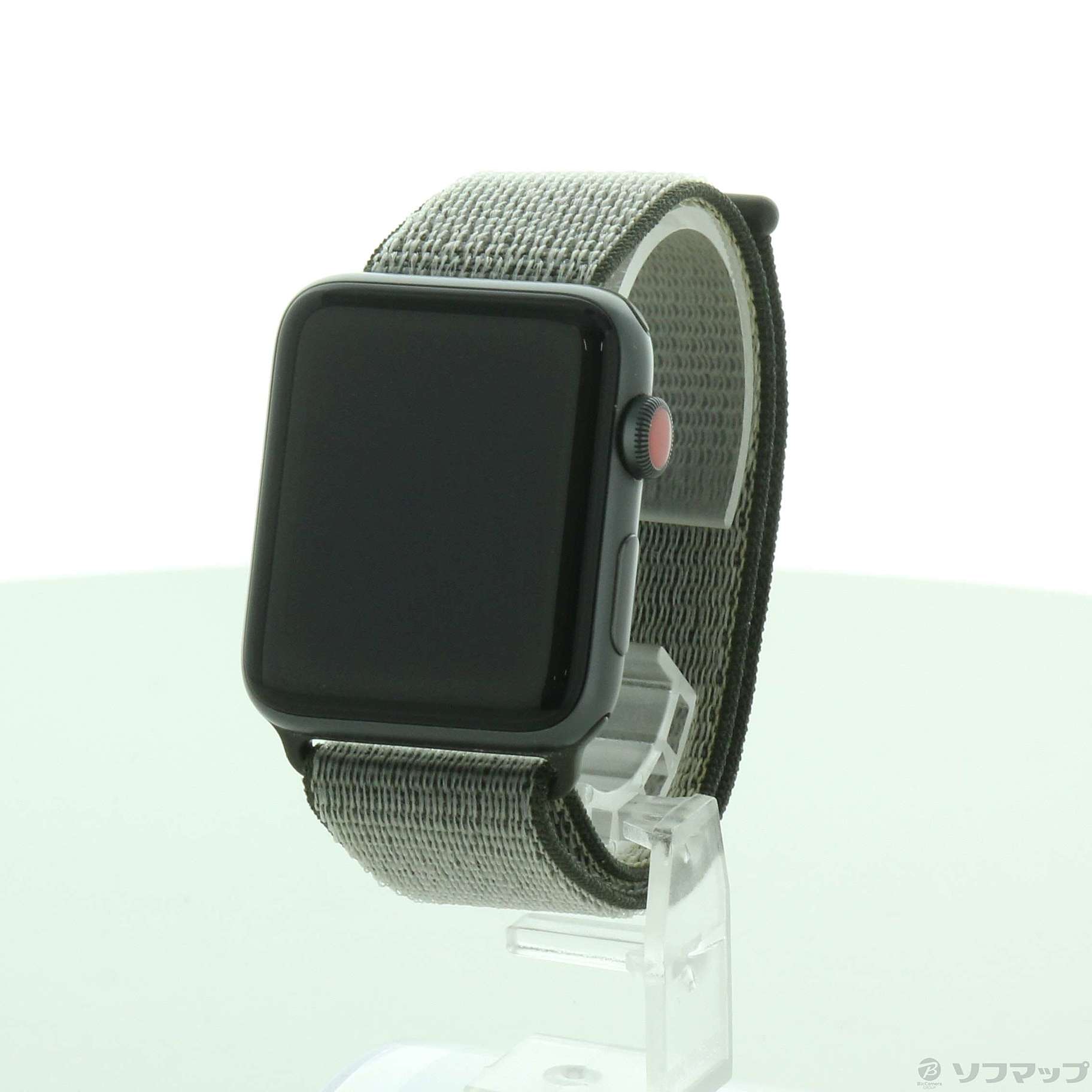 中古】Apple Watch Series 3 GPS + Cellular 42mm スペースグレイアルミニウムケース ダークオリーブスポーツループ  [2133059399448] - リコレ！|ビックカメラグループ ソフマップの中古通販サイト