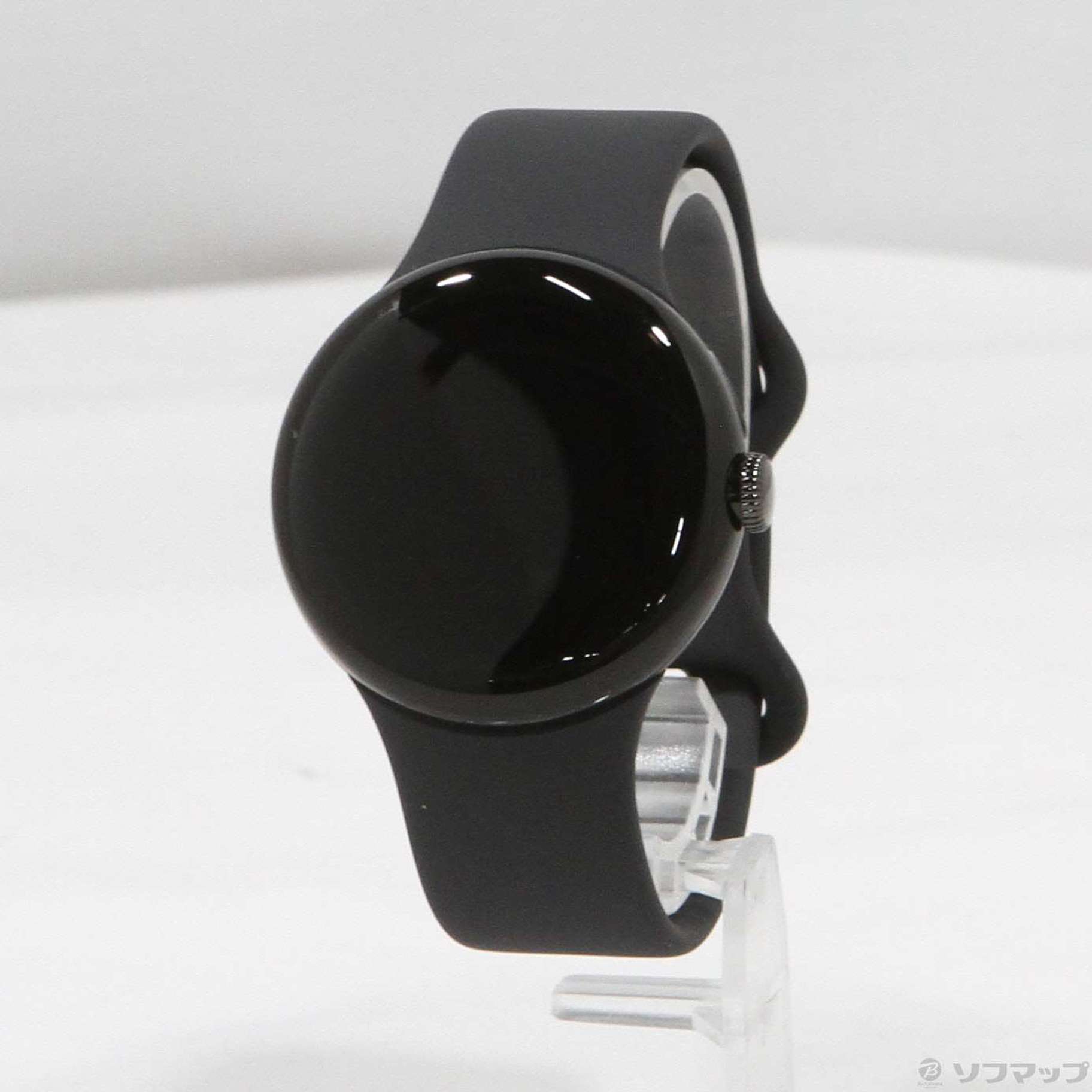 未使用品〕 未使用品 Google Pixel Watch Matte Black ステンレス 