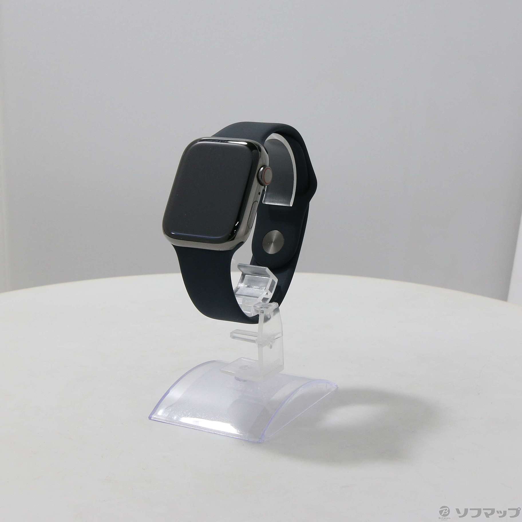 中古】Apple Watch Series 7 GPS + Cellular 45mm グラファイトステンレススチールケース ミッドナイトスポーツバンド  [2133059407877] - リコレ！|ビックカメラグループ ソフマップの中古通販サイト