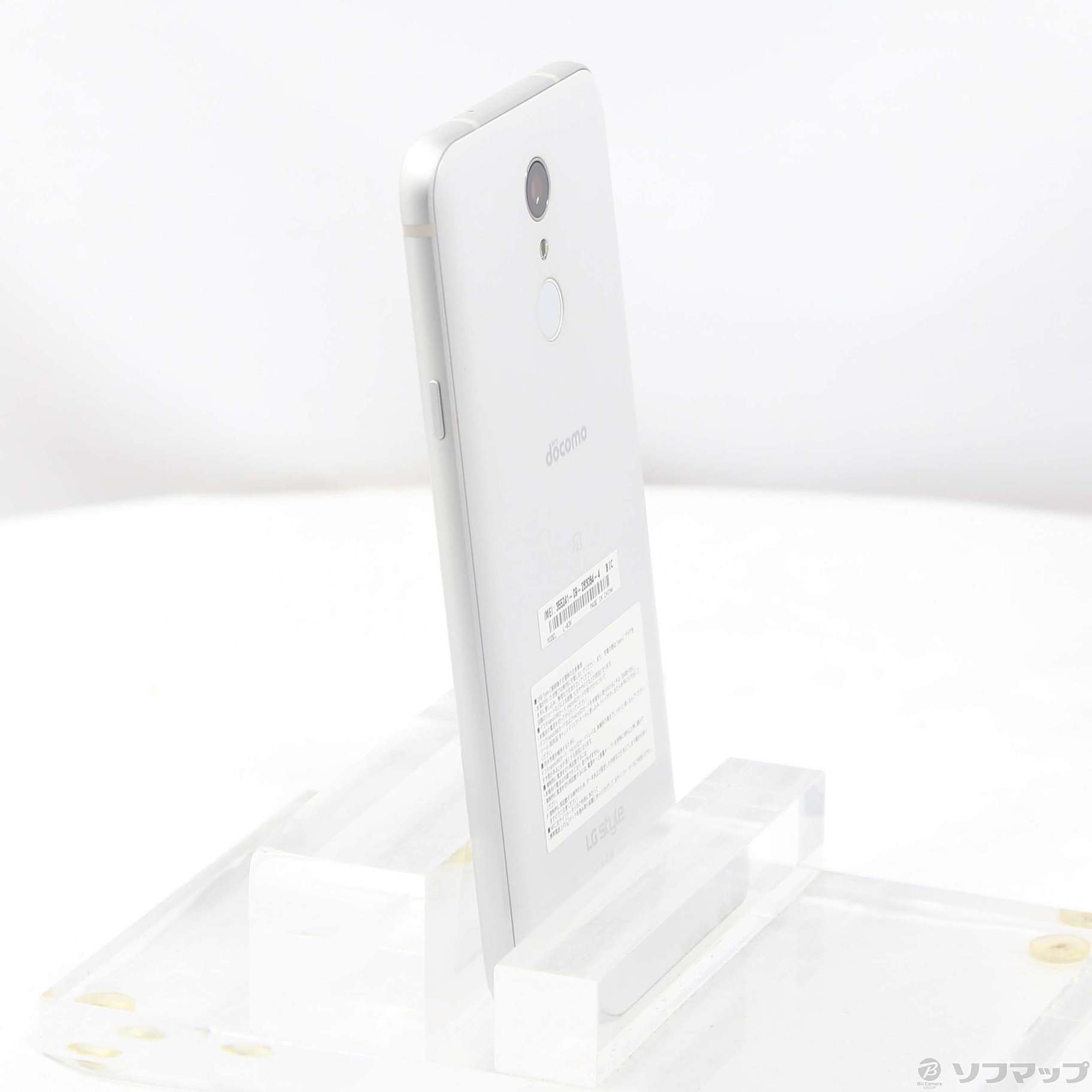 中古】LG style 64GB ホワイト L-03K docomoロック解除SIMフリー