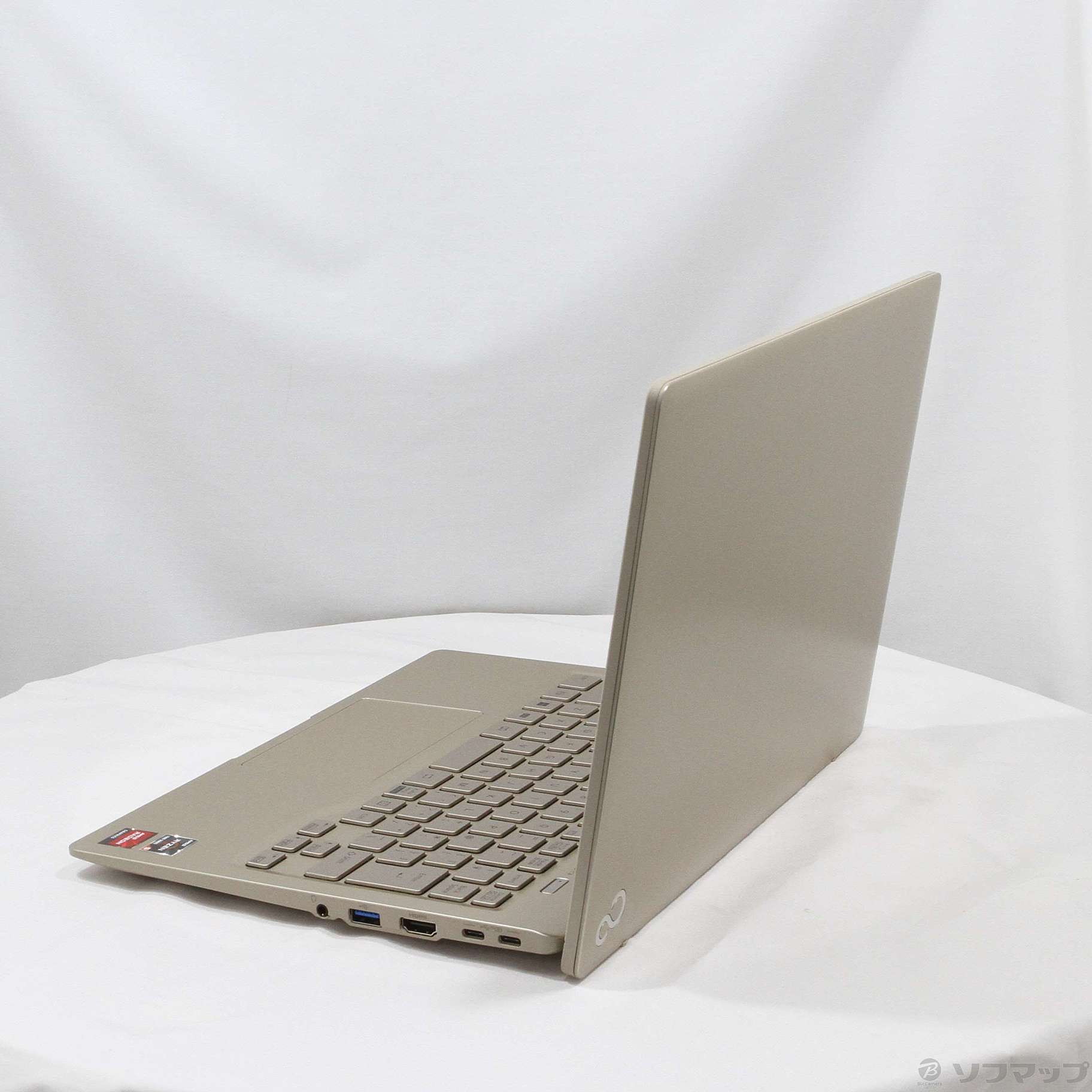 中古】〔展示品〕 LIFEBOOK MH55／J1 FMVM55J1G ベージュゴールド