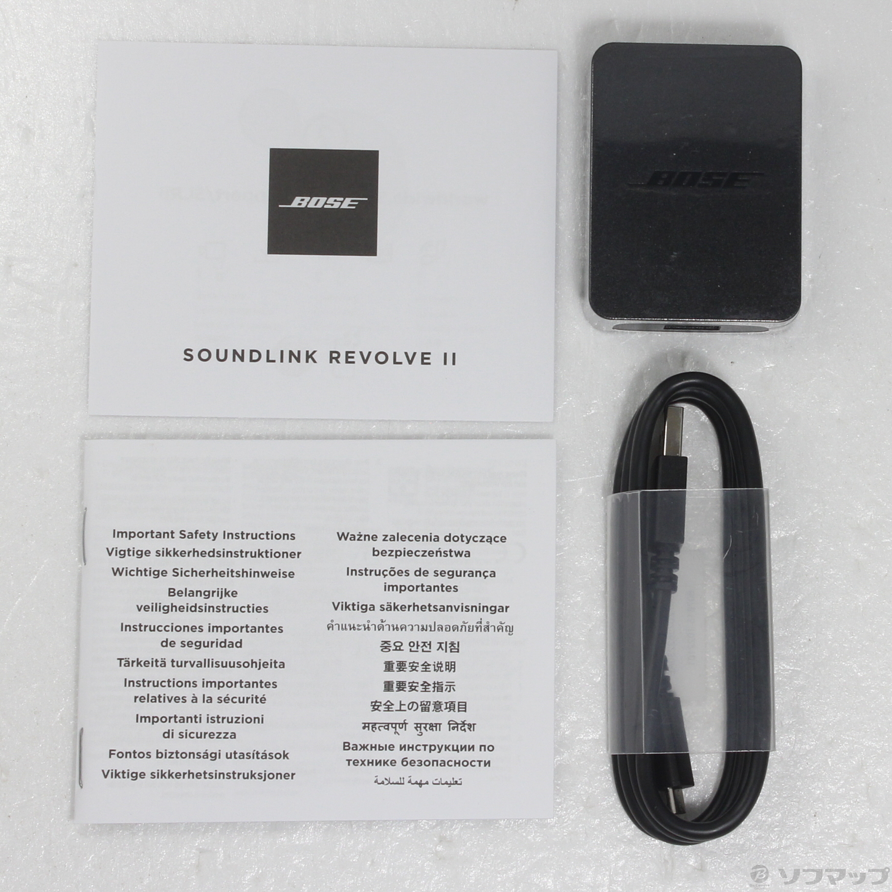 展示品〕 Bose SoundLink Revolve II トリプルブラック｜の通販はソフマップ[sofmap]