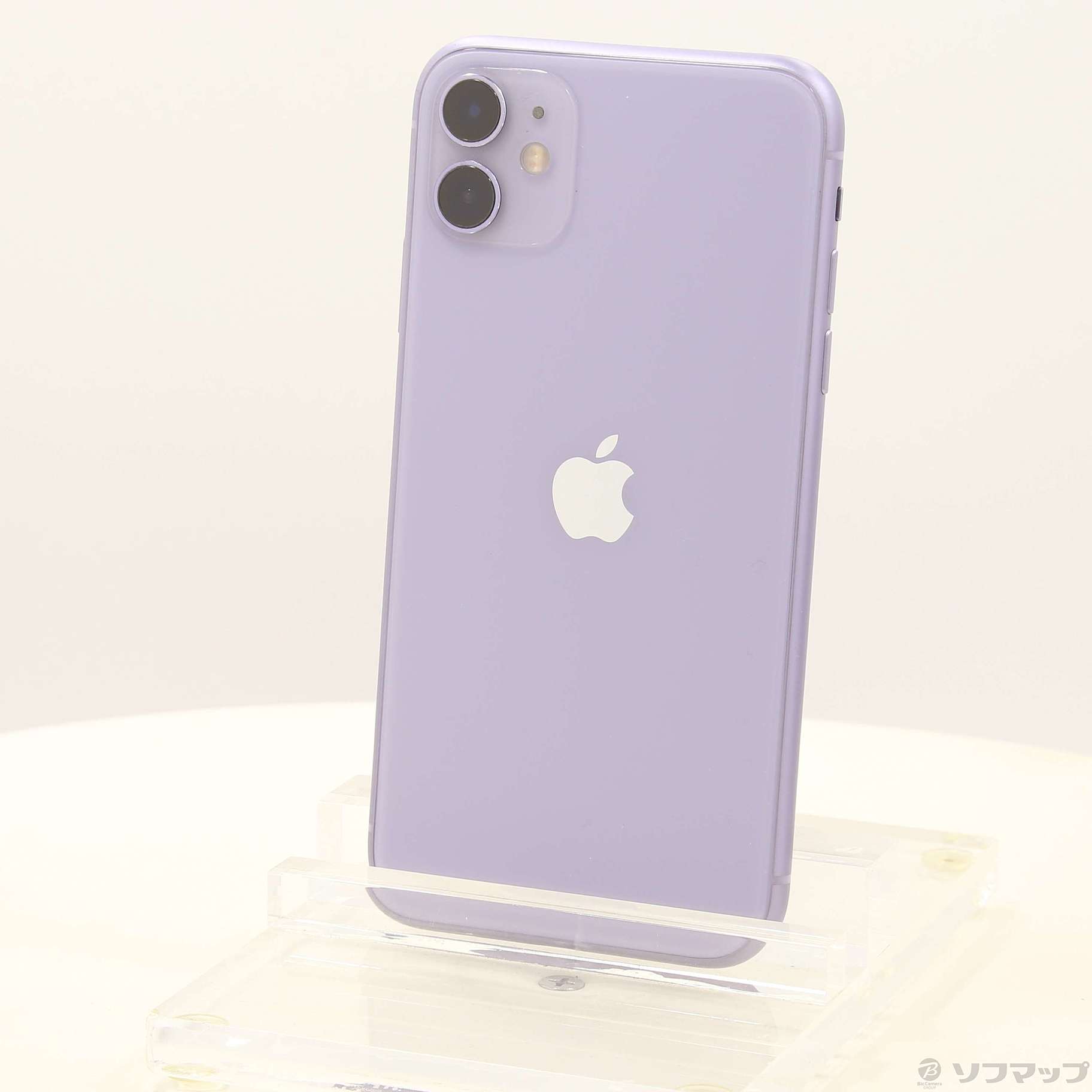 中古】iPhone11 64GB パープル MWLX2J／A SIMフリー [2133059480191 