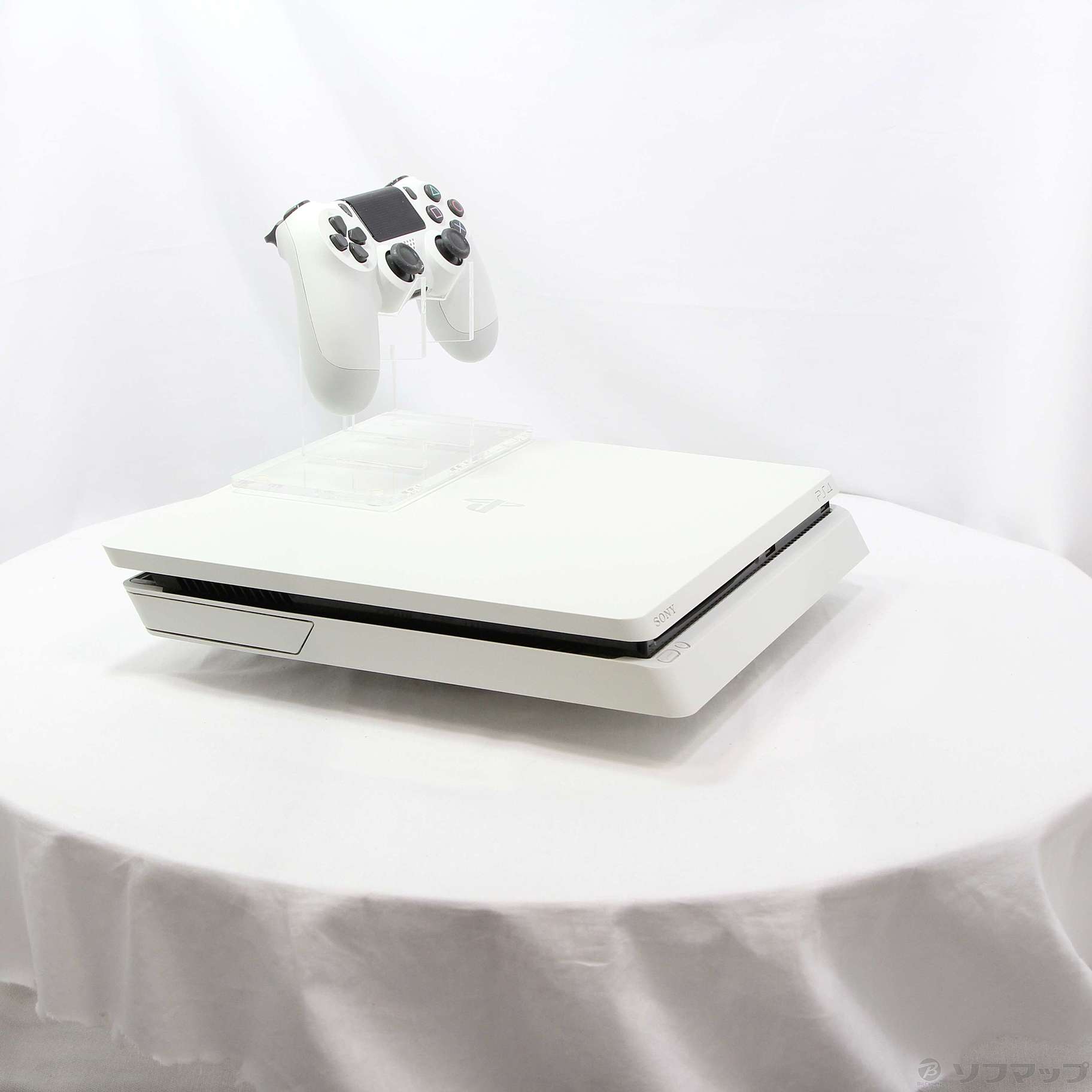 中古】PlayStation 4 グレイシャー・ホワイト 500GB [2133059481150 