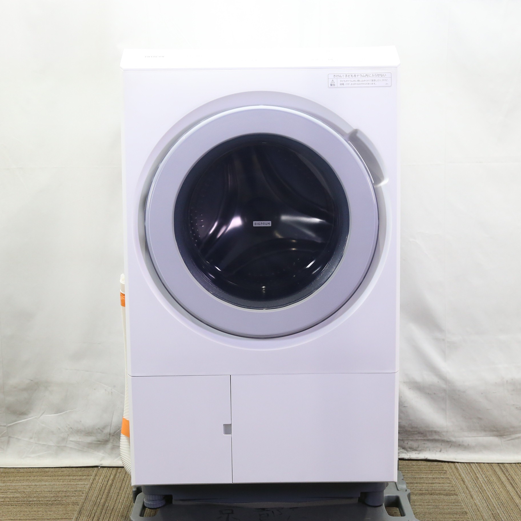 中古】〔展示品〕 ドラム式洗濯機 ホワイト BD-SX120JL-WT ［洗濯12.0kg ／乾燥6.0kg ／ヒートポンプ乾燥 ／左開き］  [2133059491913] - リコレ！|ビックカメラグループ ソフマップの中古通販サイト