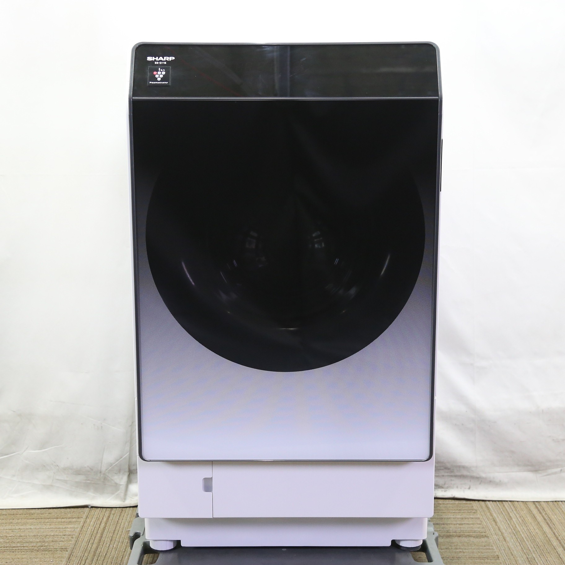 ★中古美品！SHARP ドラム式洗濯乾燥機 ES-G11B-SL 中古】〔中古品〕 ドラム式洗濯乾燥機 シルバー系 ES-G11B-SL