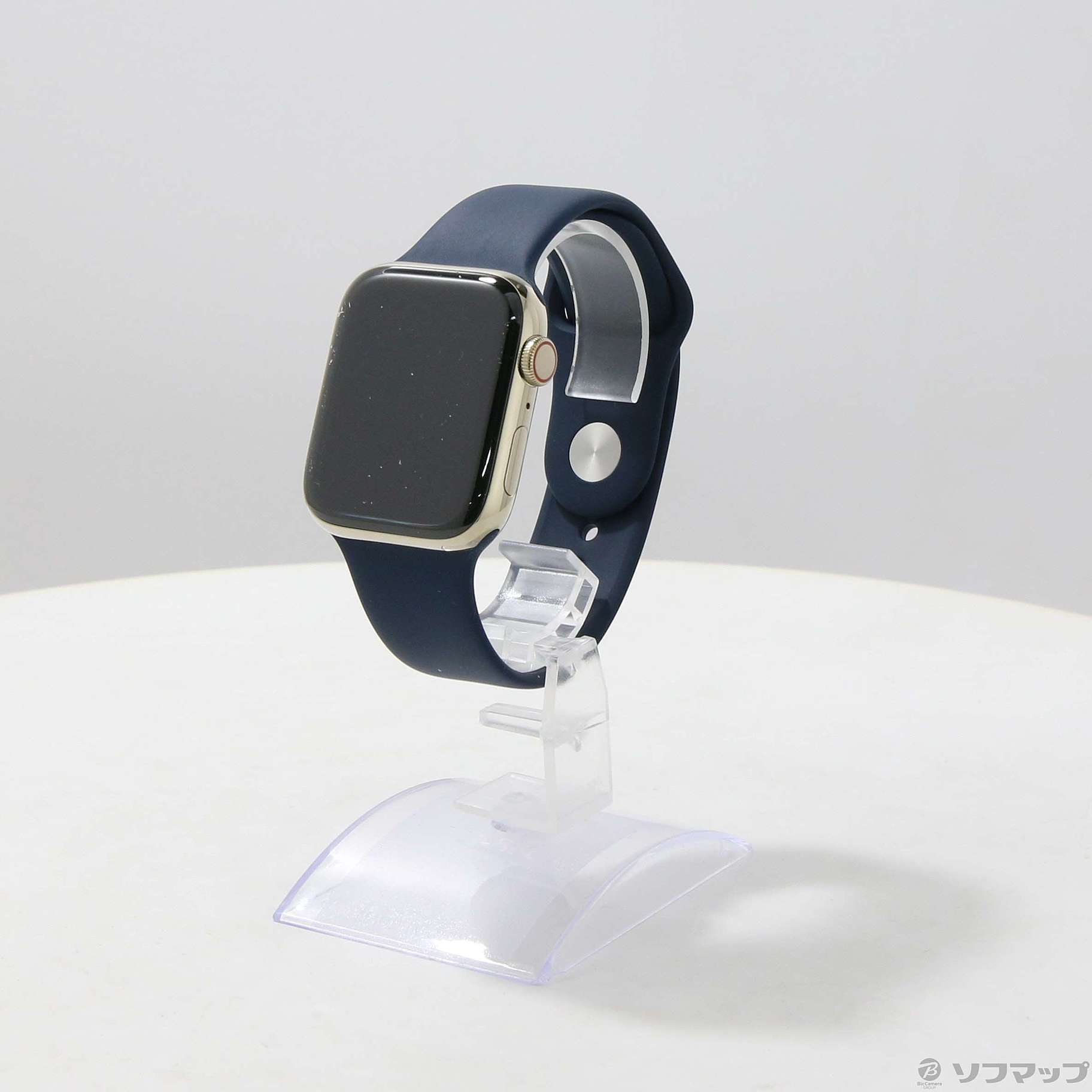 中古】Apple Watch Series 6 GPS + Cellular 44mm ゴールドステンレススチールケース  ディープネイビースポーツバンド [2133059495331] - 法人専用リコレ！|ソフマップの法人専用中古通販サイト