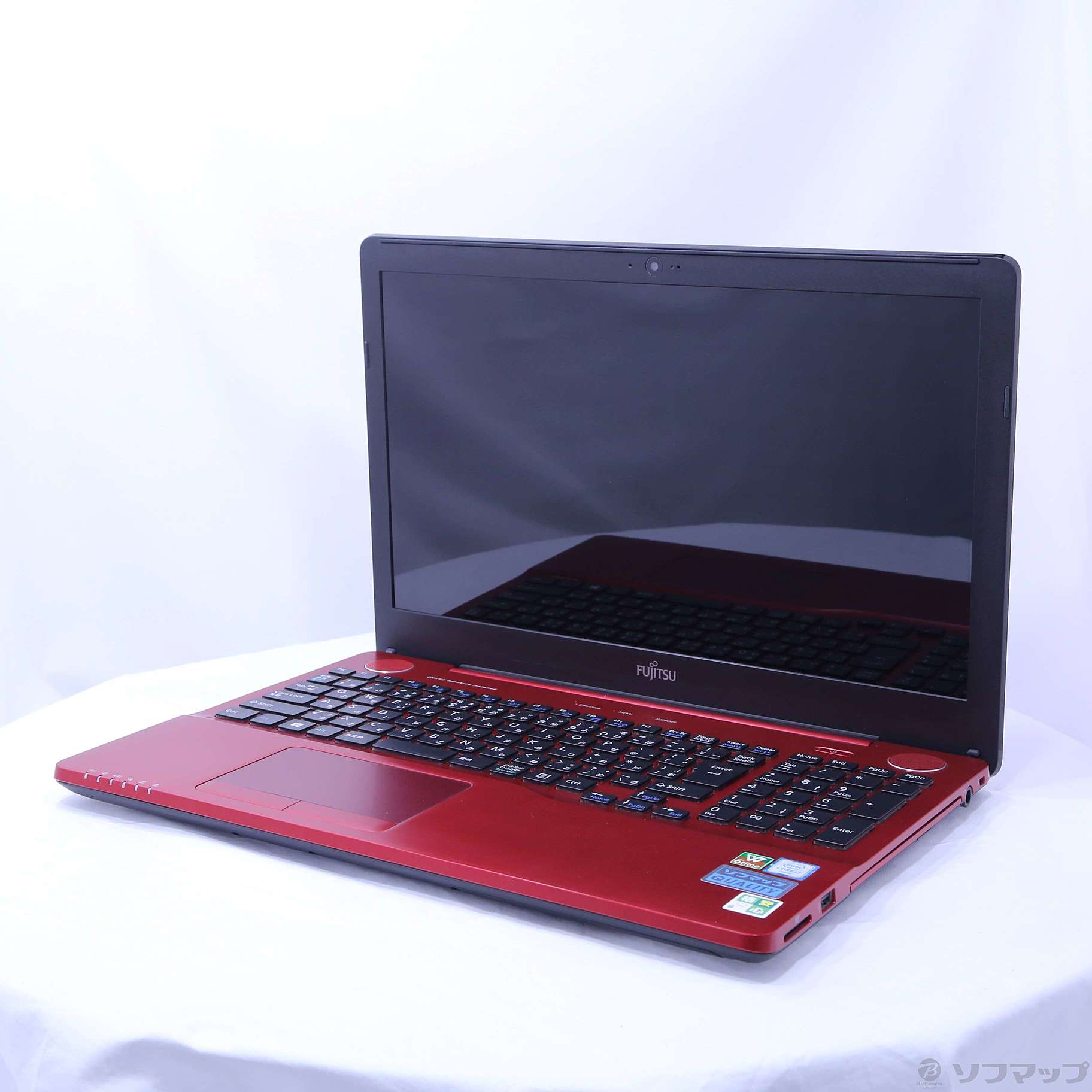 中古】格安安心パソコン LIFEBOOK AH53／A3 FMVA53A3R ルビーレッド 〔Windows 10〕 [2133059498875]  - リコレ！|ビックカメラグループ ソフマップの中古通販サイト