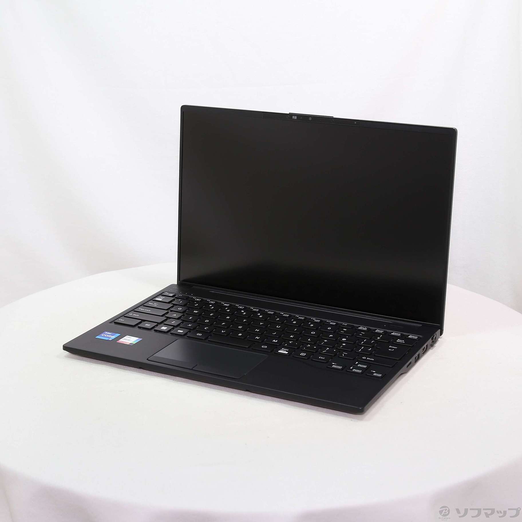 中古】〔展示品〕 LIFEBOOK UH-X／H1 FMVUXH1B ピクトブラック 
