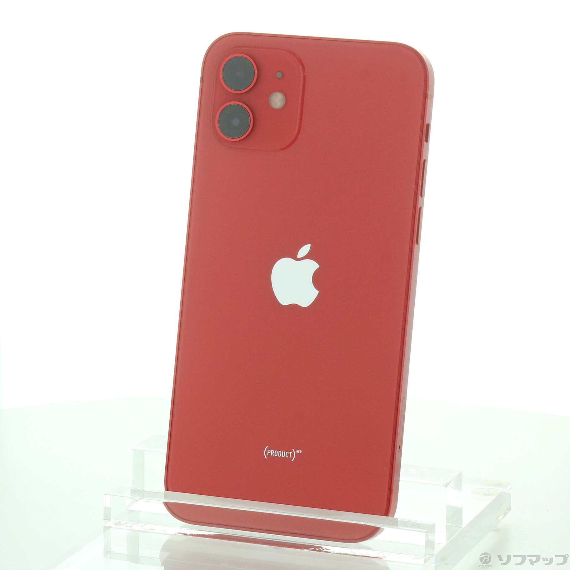 中古】iPhone12 64GB プロダクトレッド MGHQ3J／A SIMフリー 