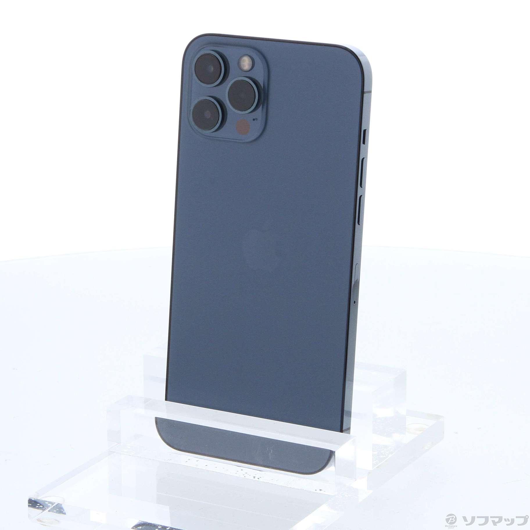 中古】iPhone12 Pro Max 128GB パシフィックブルー MGCX3J／A SIM
