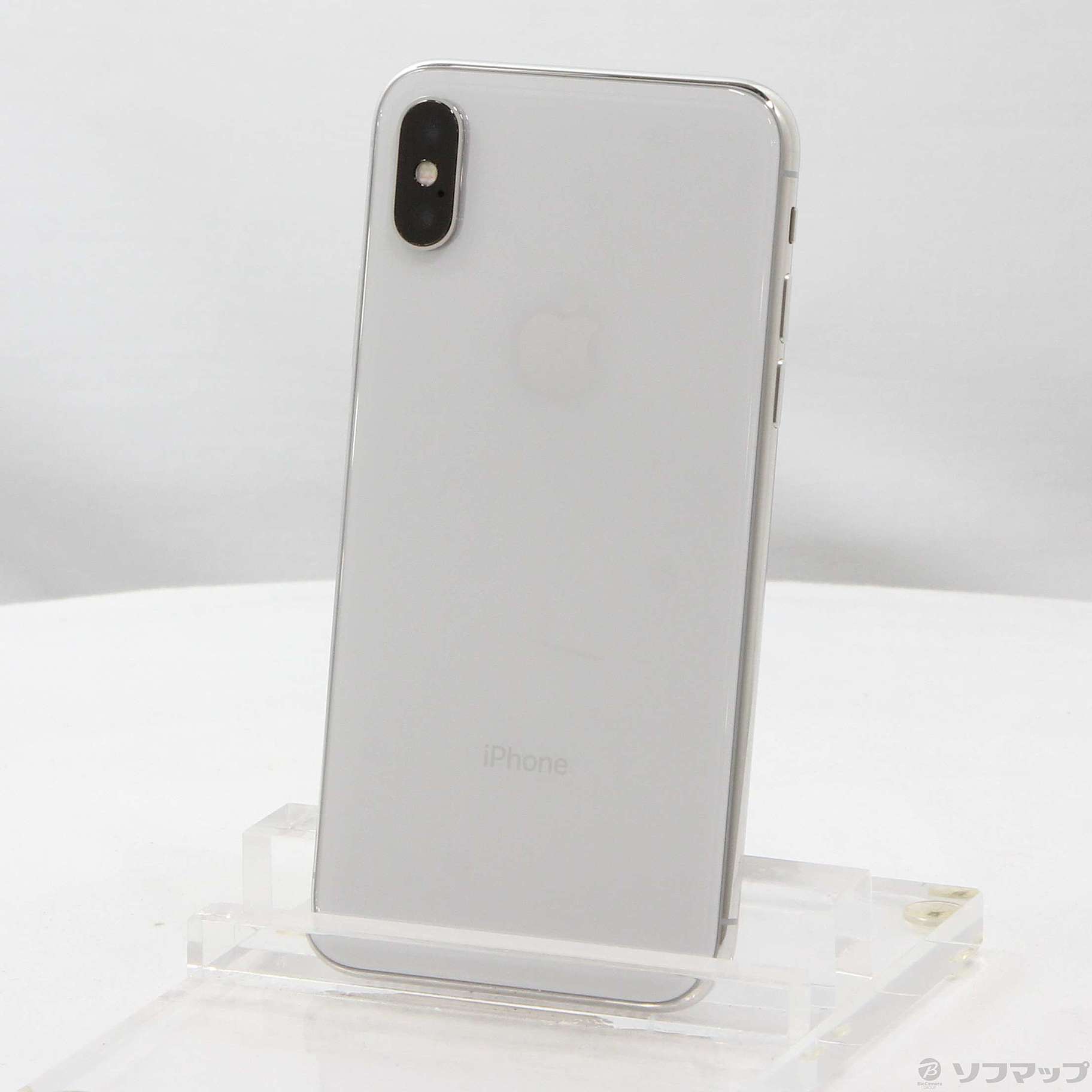 中古】iPhoneX 64GB シルバー MQAY2J／A SIMフリー