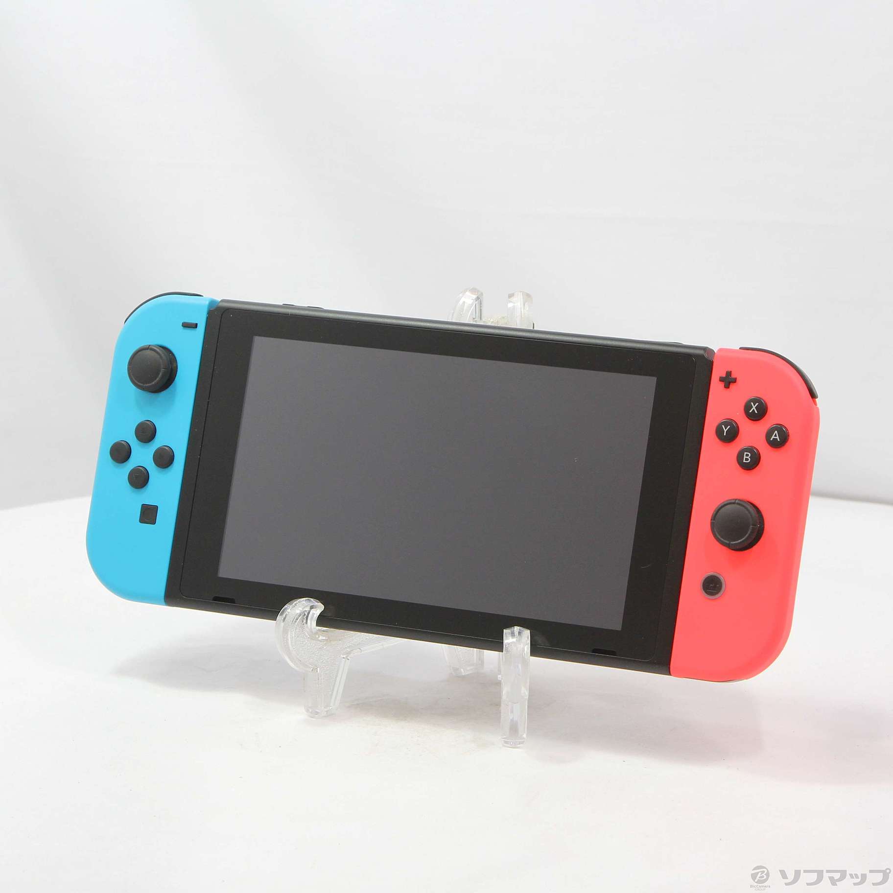 中古]Nintendo Switch 本体 2019 か弱い [Joy-Con(L)ネオンブルー/(R)ネオンレッド] HAD-