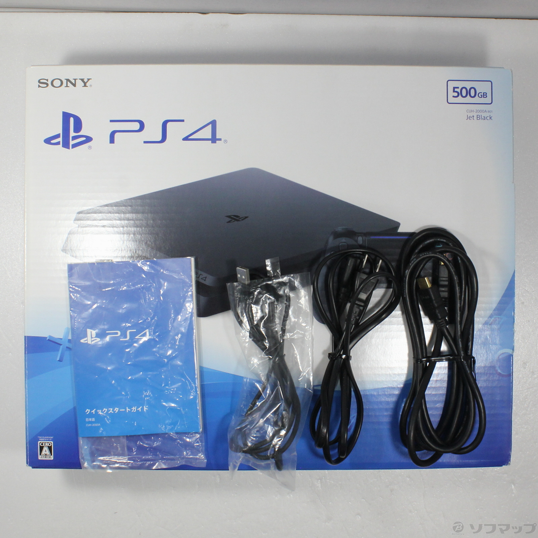 PlayStation 4 ジェットブラック 500GB CUH-2000AB