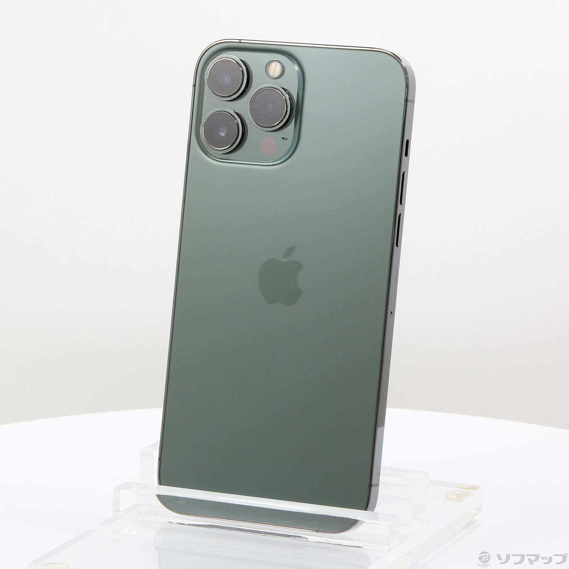 中古】iPhone13 Pro Max 256GB アルパイングリーン MNCV3J／A SIMフリー [2133059591361] -  リコレ！|ビックカメラグループ ソフマップの中古通販サイト