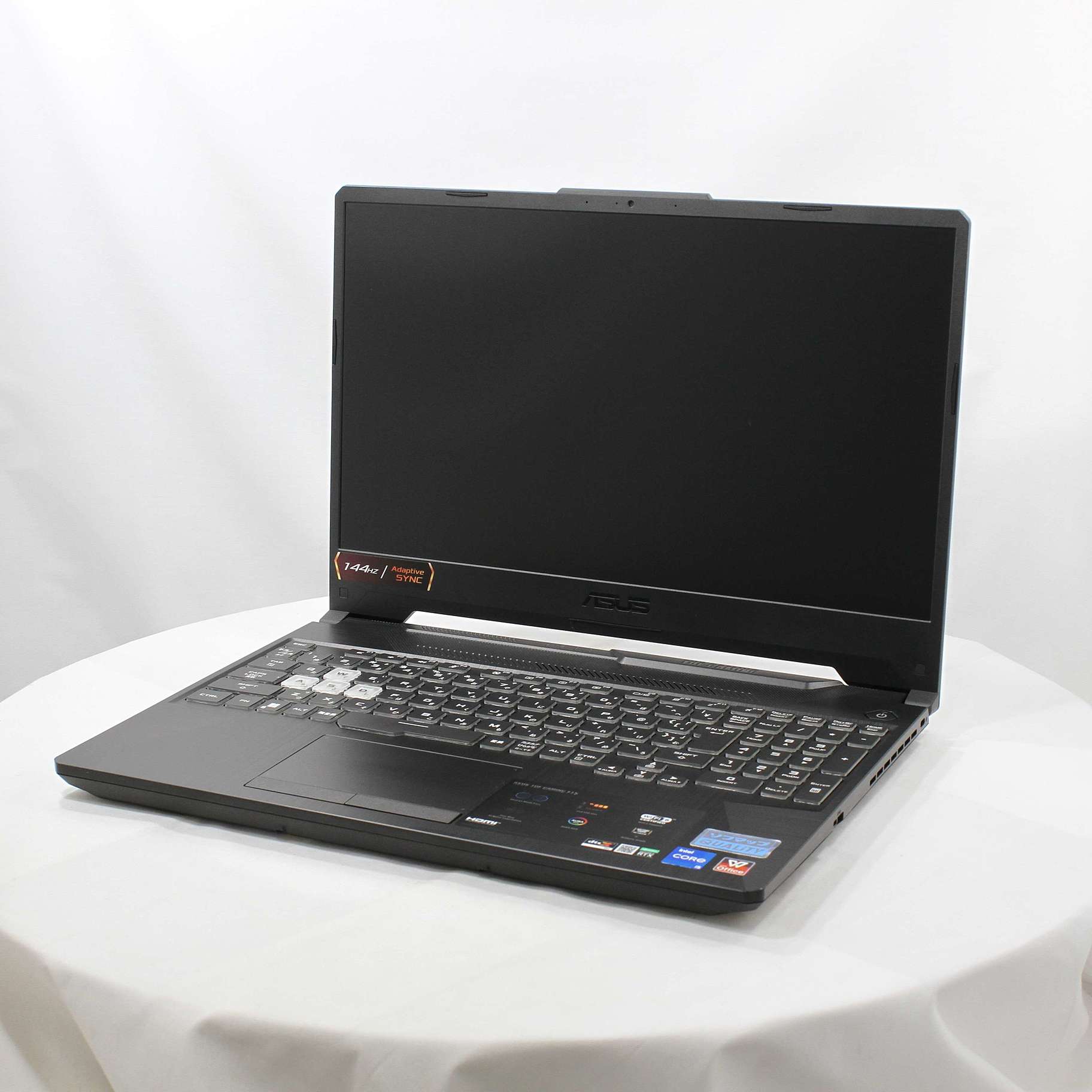 ASUS - FX506HC-15R3050K中古 中古】TUF Gaming F15 FX506HC FX506HC-I5R3050W11K