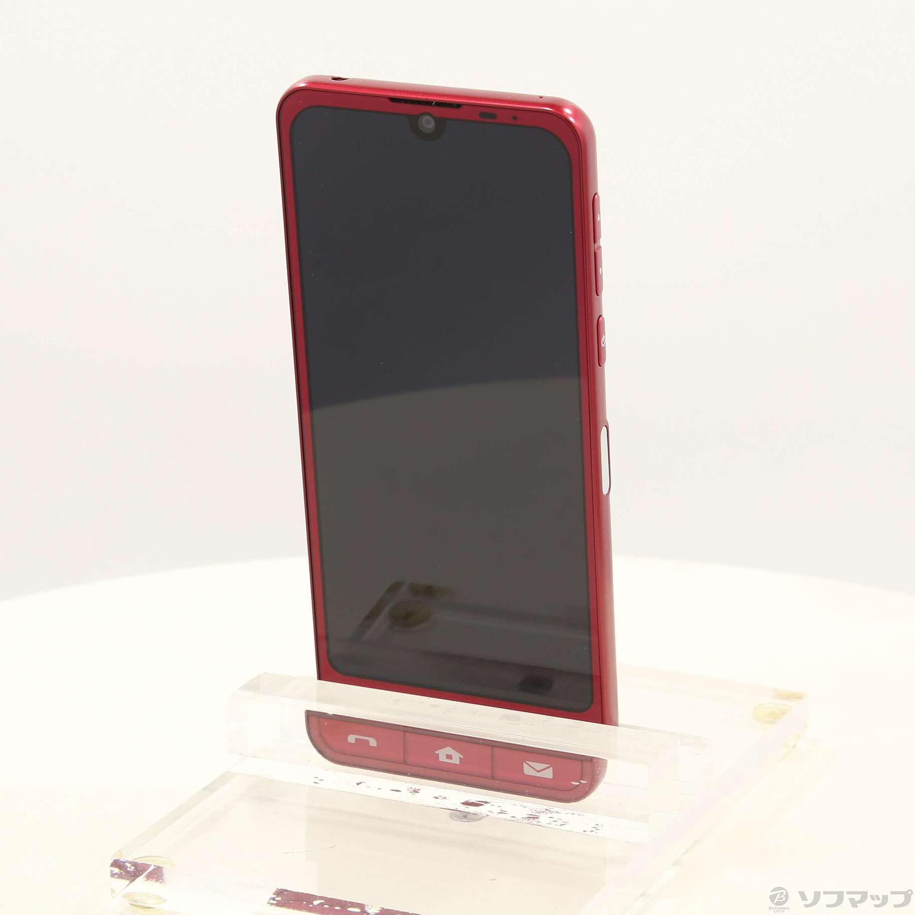 ルビーレッド シンプルスマホ6 simフリー SHARP シンプルスマホ6 