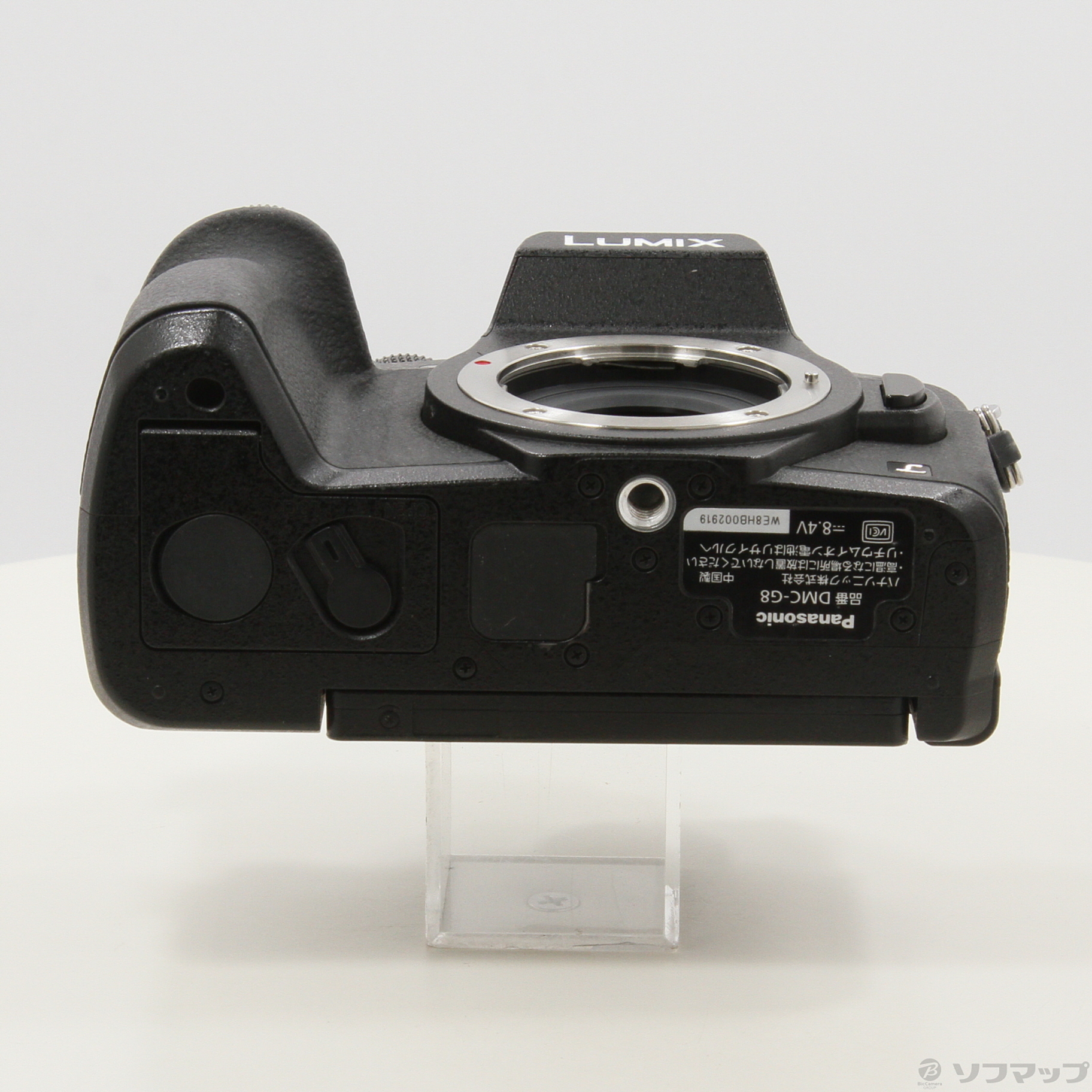 中古】LUMIX DMC-G8 ボディ ブラック (1600万画素) [2133059606713] - リコレ！|ビックカメラグループ  ソフマップの中古通販サイト