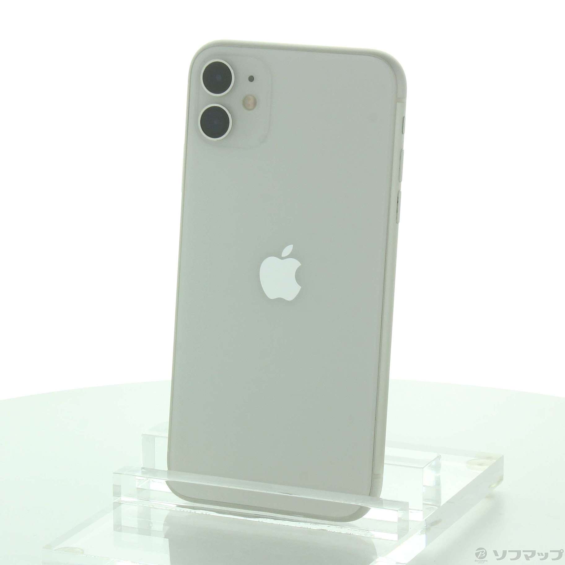 中古】iPhone11 128GB ホワイト MWM22J／A SoftBank [2133059612080 