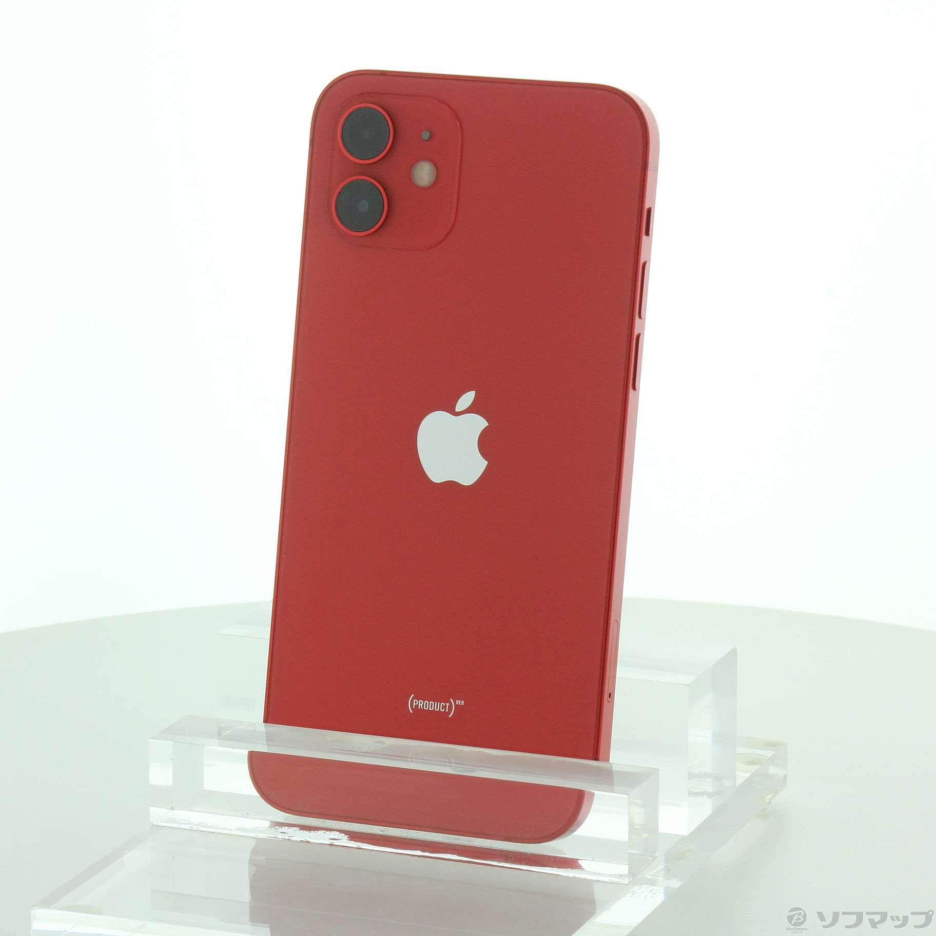 中古】iPhone12 64GB プロダクトレッド MGHQ3J／A SIMフリー 