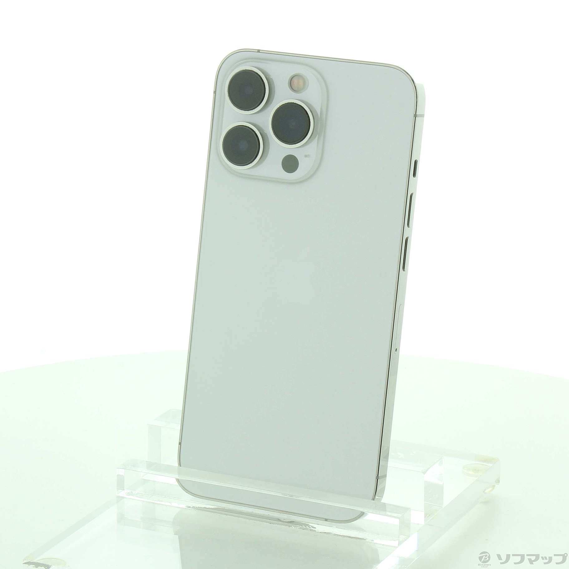 (中古)Apple iPhone13 Pro 128GB シルバー MLUF3J/A SIMフリー(258-ud)