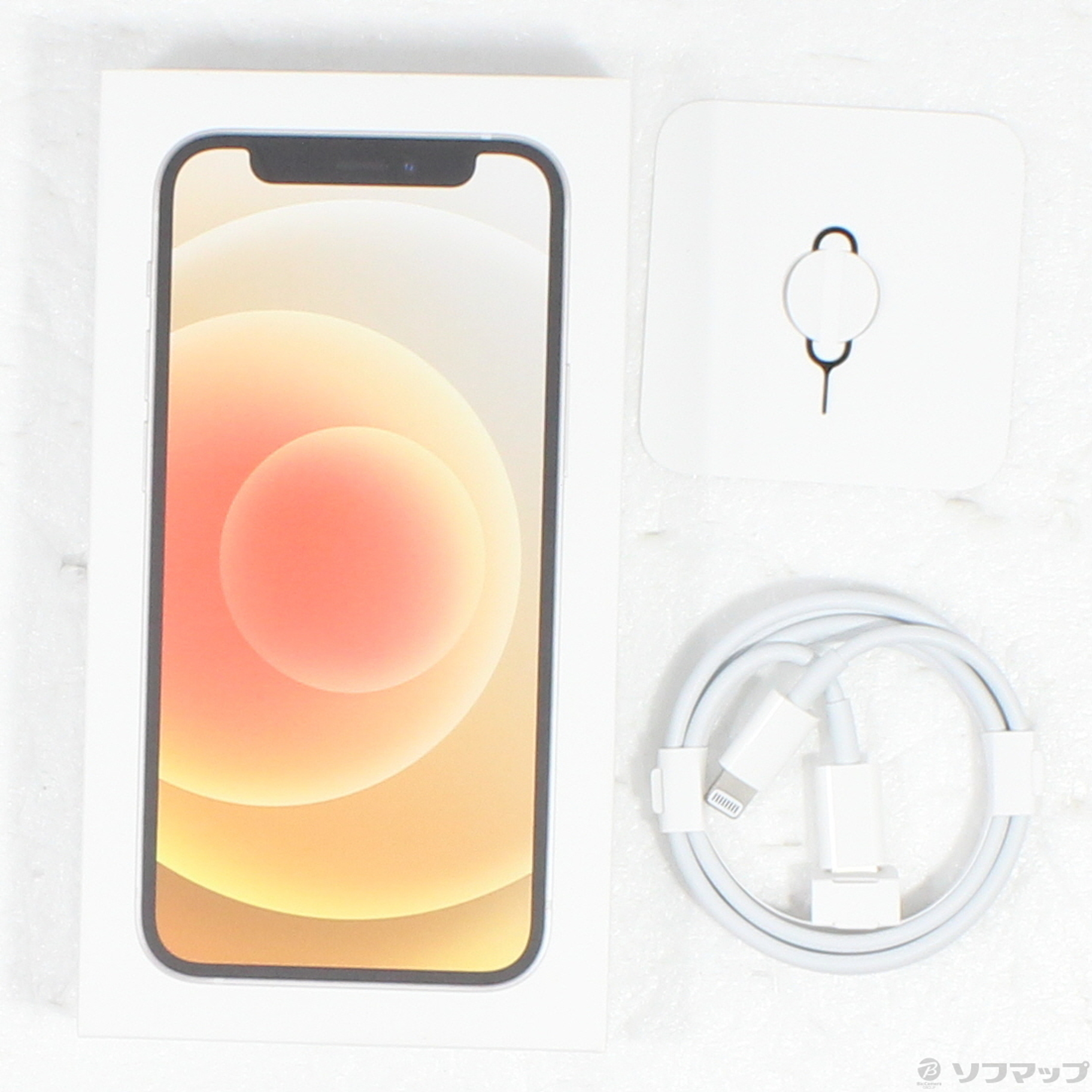中古】iPhone12 mini 64GB ホワイト MGA63J／A SIMフリー