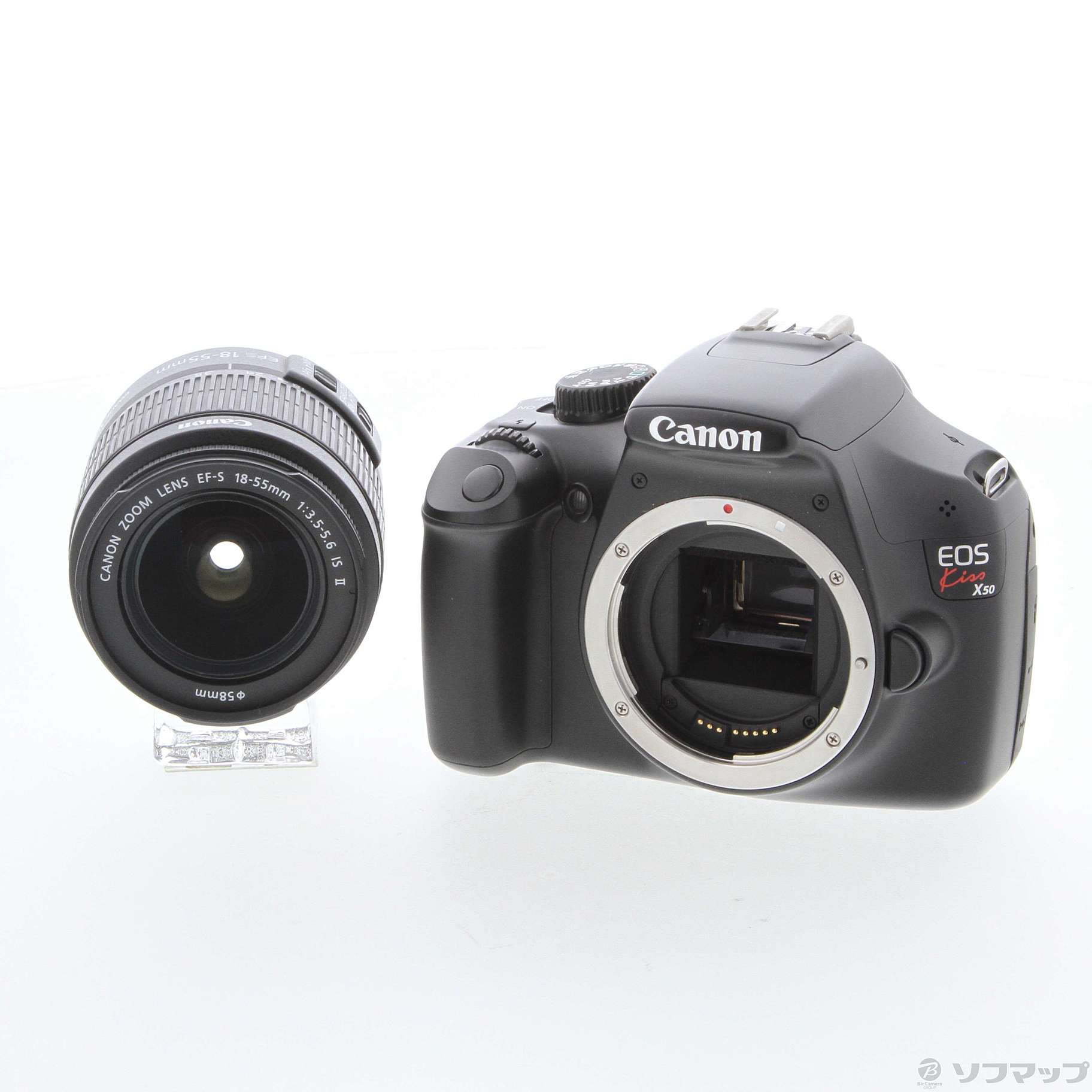 中古】EOS Kiss X50 EF-S18-55 IS II レンズキット (1220万画素  