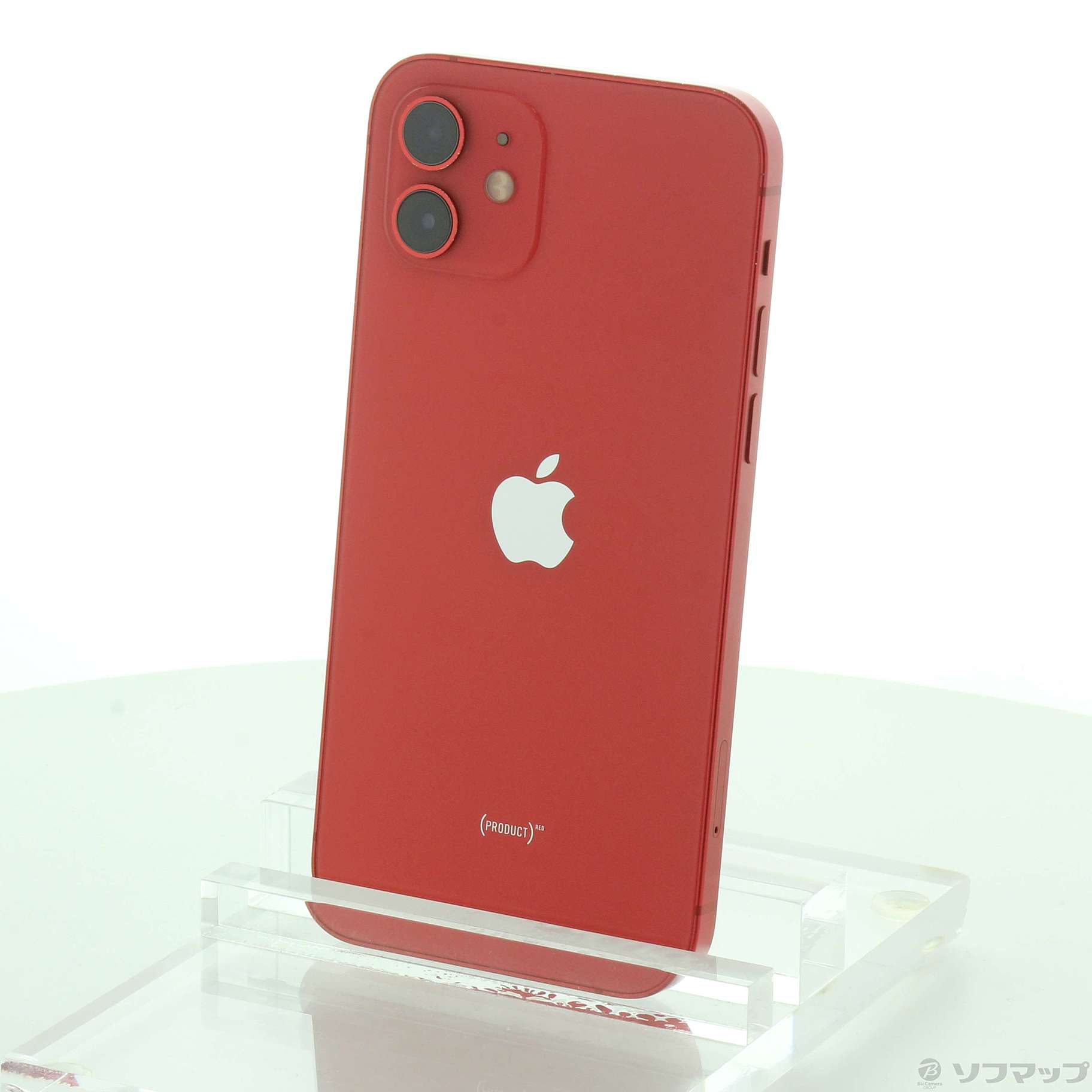 中古】iPhone12 128GB プロダクトレッド MGHW3J／A SIMフリー 