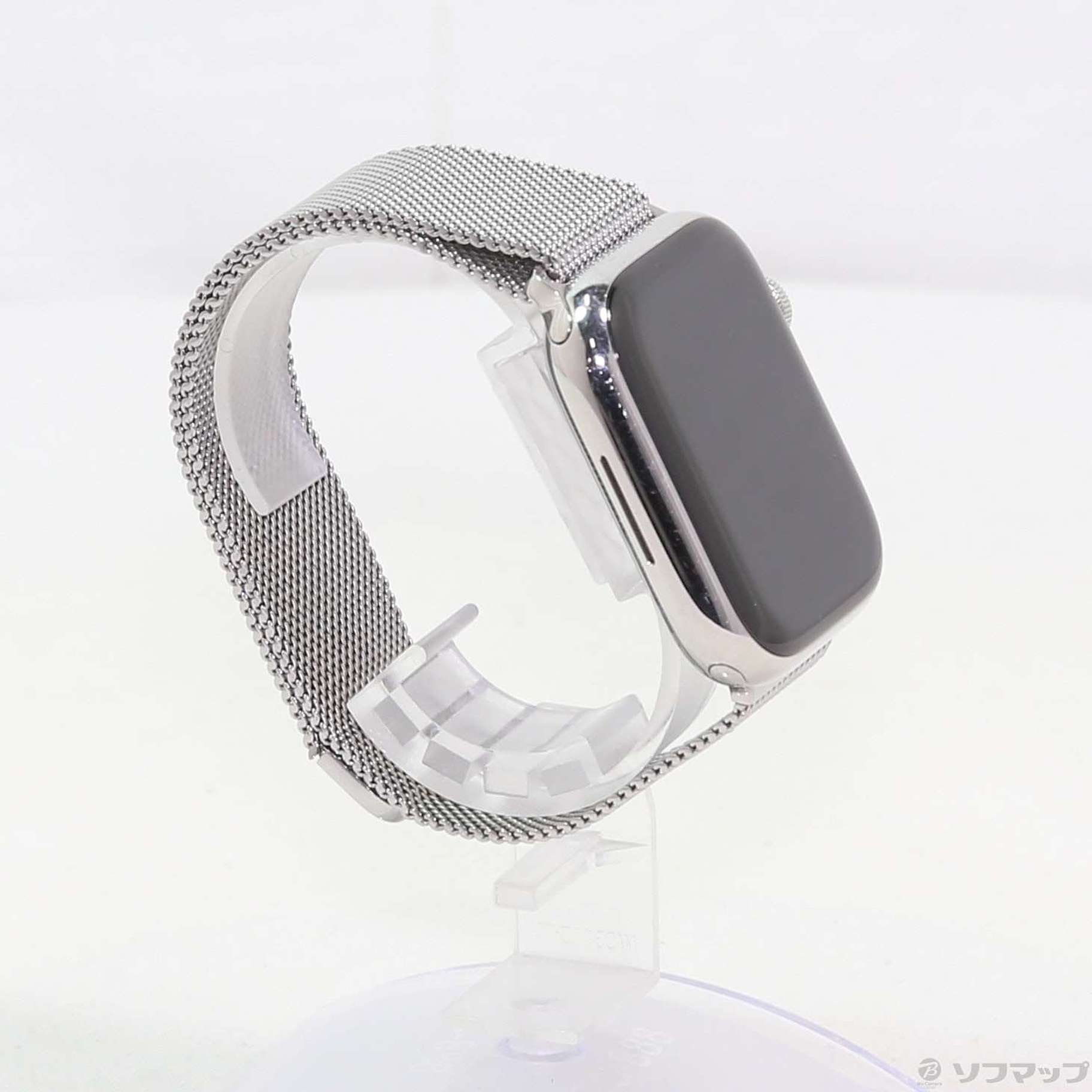 中古】Apple Watch Series 8 GPS + Cellular 45mm シルバーステンレス 