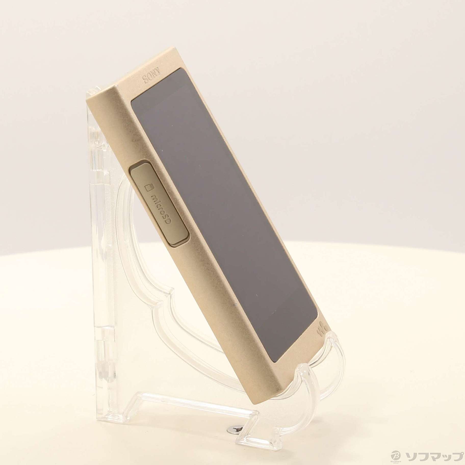 中古】WALKMAN A40シリーズ メモリ64GB+microSD ペールゴールド NW-A47