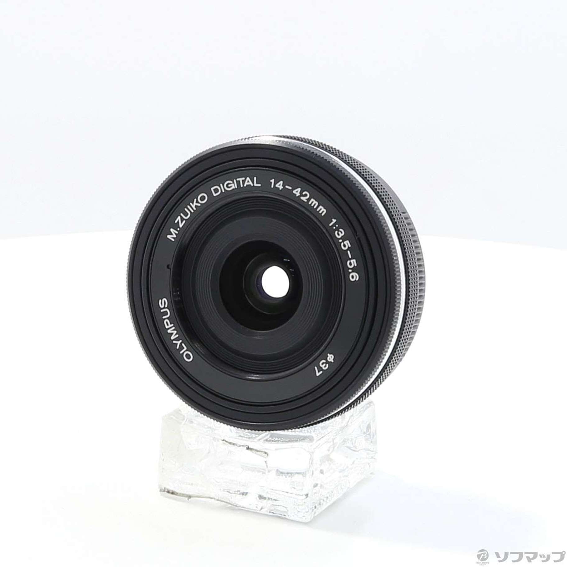 中古】M.ZUIKO DIGITAL 14-42mm F3.5-5.6 EZ (レンズ／ブラック 