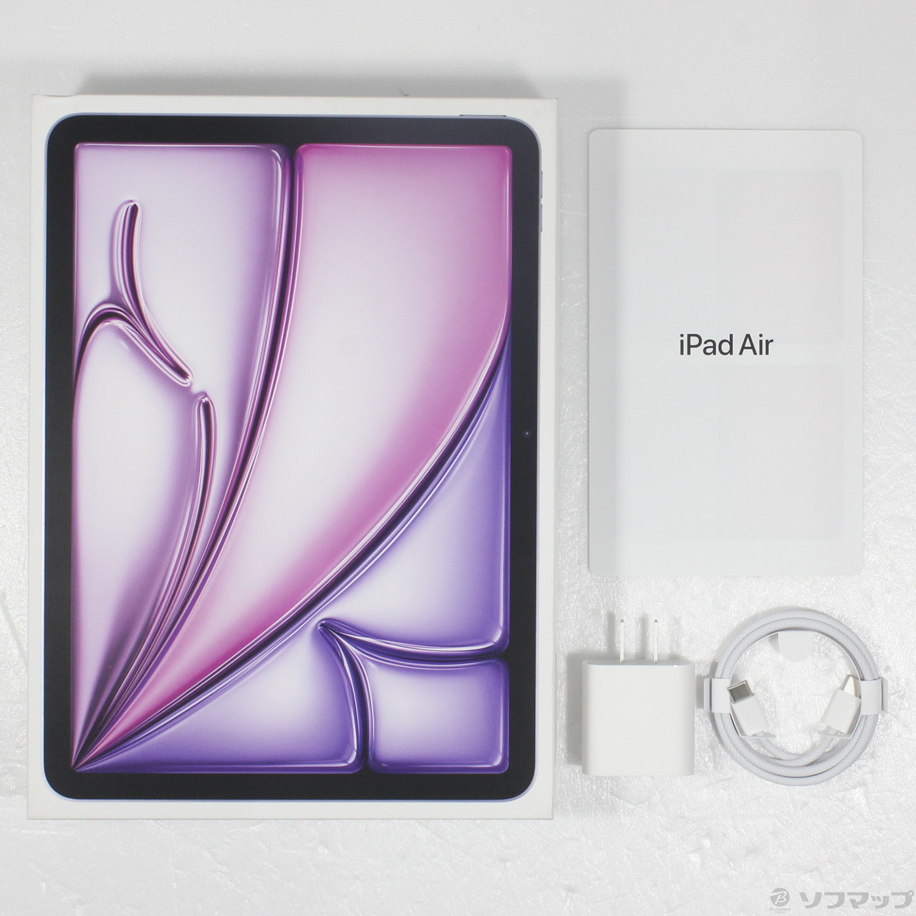 中古】iPad Air 11インチ 第6世代 128GB パープル MUWF3J／A Wi-Fi 
