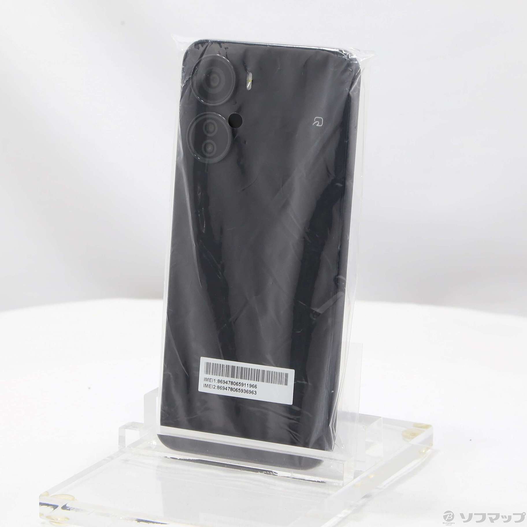 中古】Libero 5G IV 128GB ブラック ZESCD3 Y!mobile SIMフリー