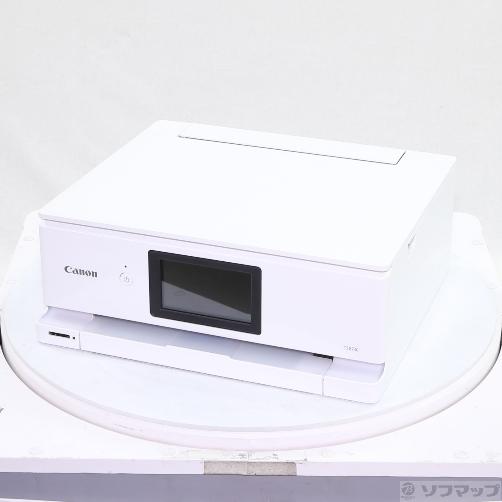 中古】〔展示品〕 PIXUS TS8730WH ホワイト [2133059656237] - 法人 
