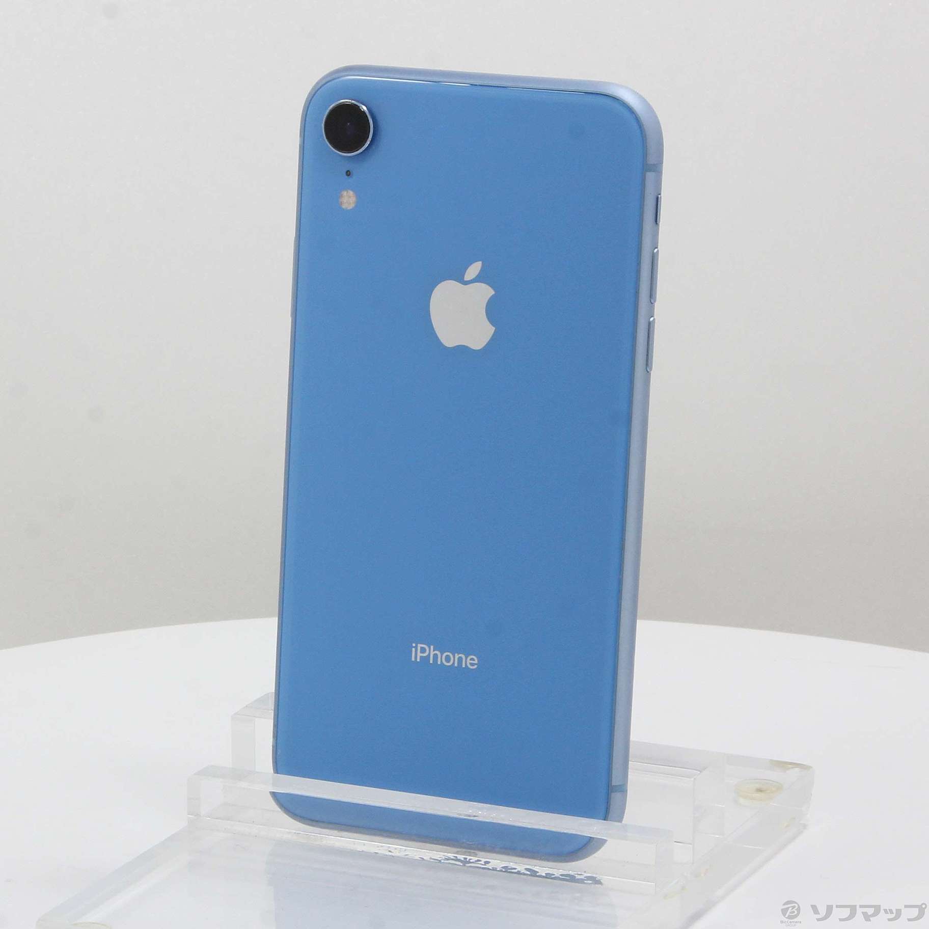 中古】iPhoneXR 128GB ブルー MT0U2J／A SIMフリー [2133059657975 