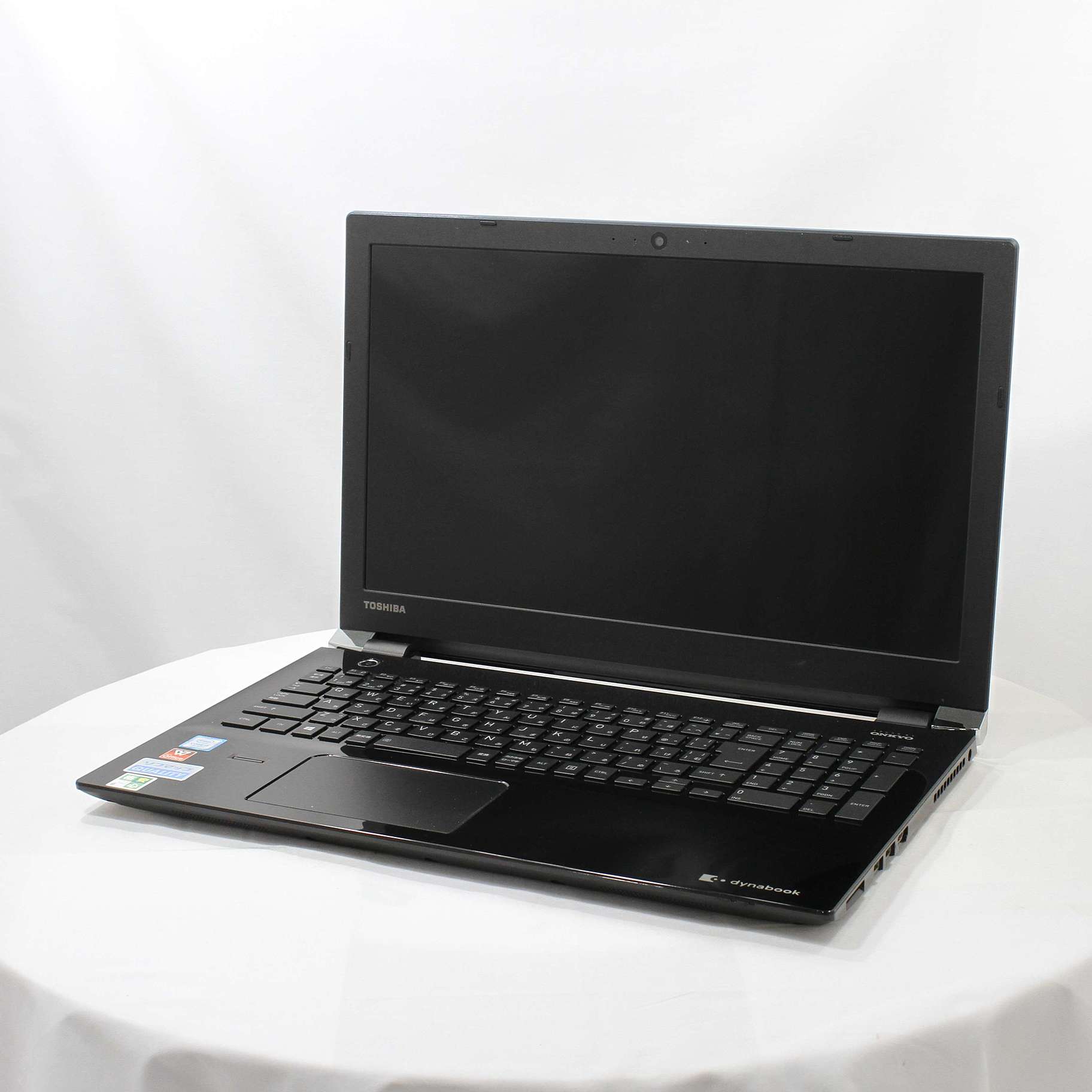 中古】格安安心パソコン dynabook T55／DB PT55DBP-BJA2 プレシャスブラック 〔Windows 10〕  ［Core-i3-7100U (2.4GHz)／4GB／HDD1TB／15.6インチワイド］ [2133059658811] -  リコレ！|ビックカメラグループ ソフマップの中古通販サイト