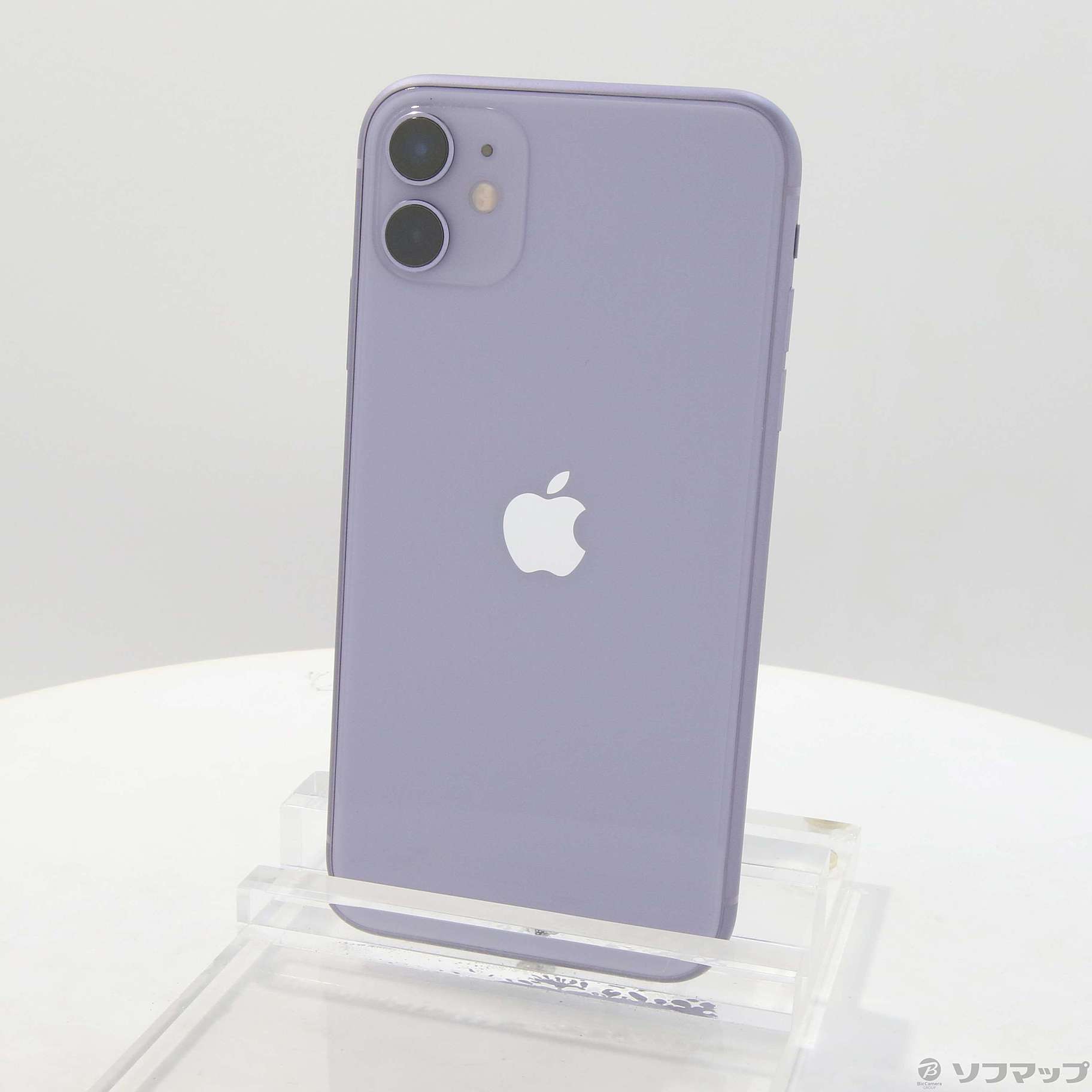 中古】iPhone11 64GB パープル MWLX2J／A SIMフリー [2133059659283 