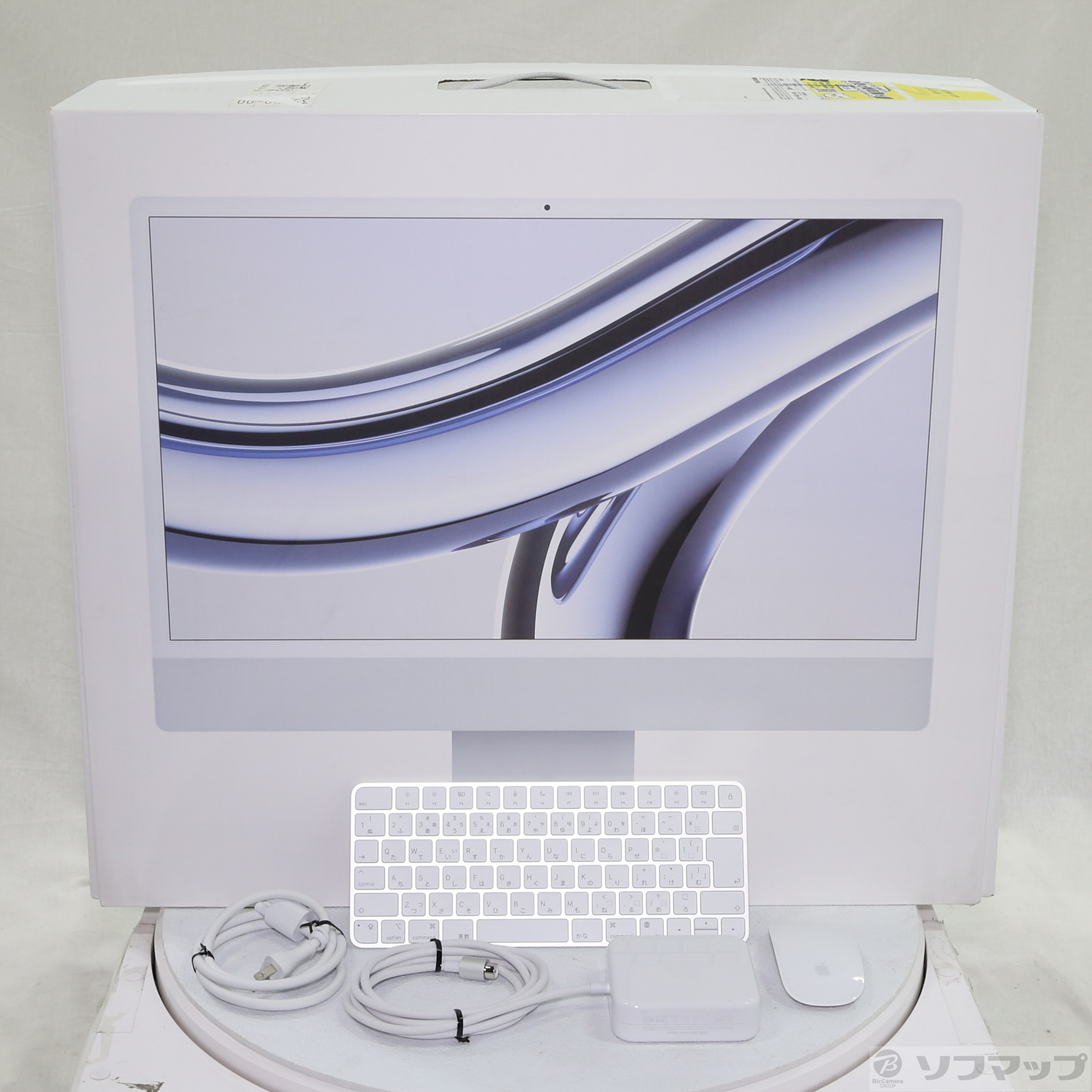 中古】iMac 24-inch Late 2023 MQR93J／A Apple M3 8コアCPU_8