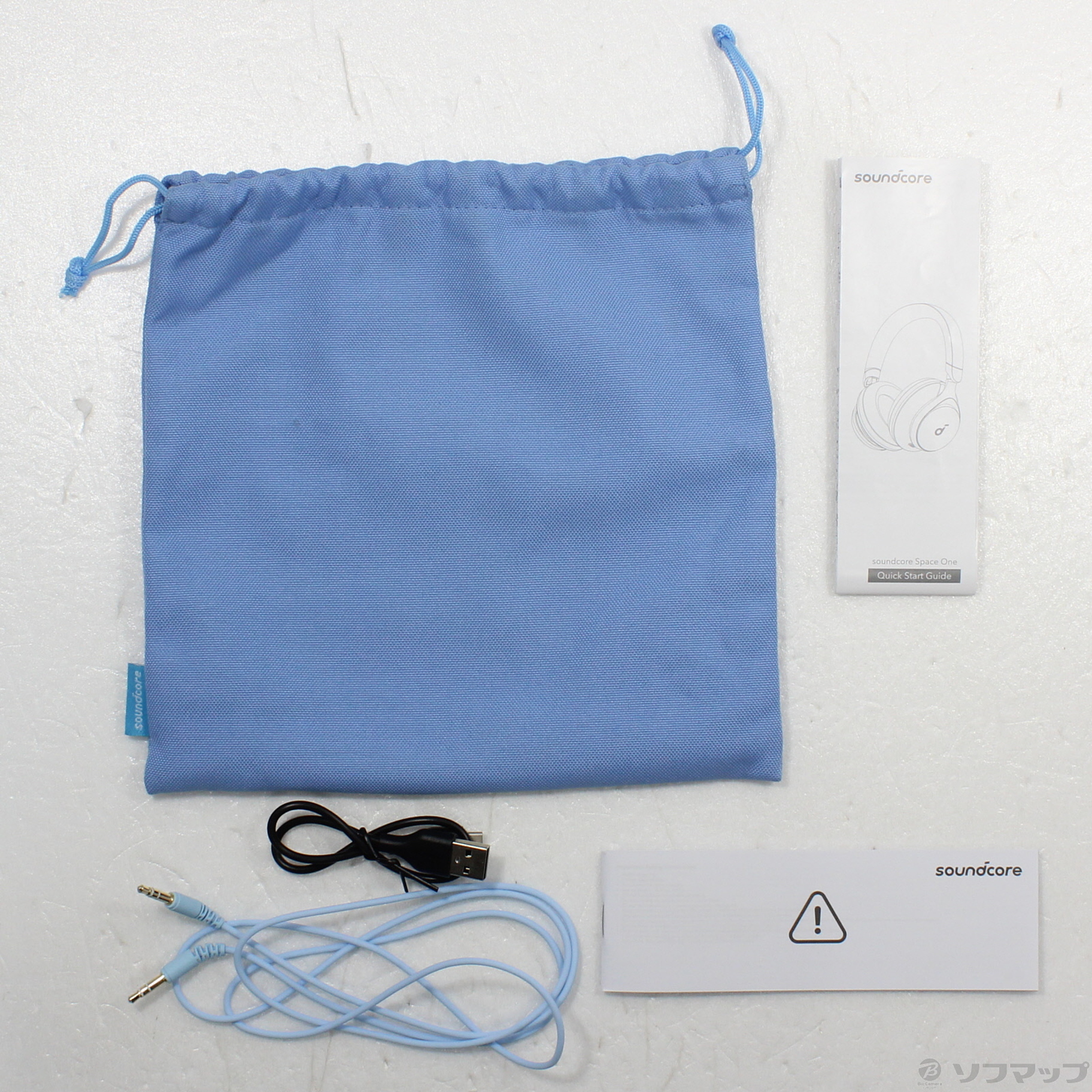 中古】Soundcore Space One ブルー A3035031 [2133059664263