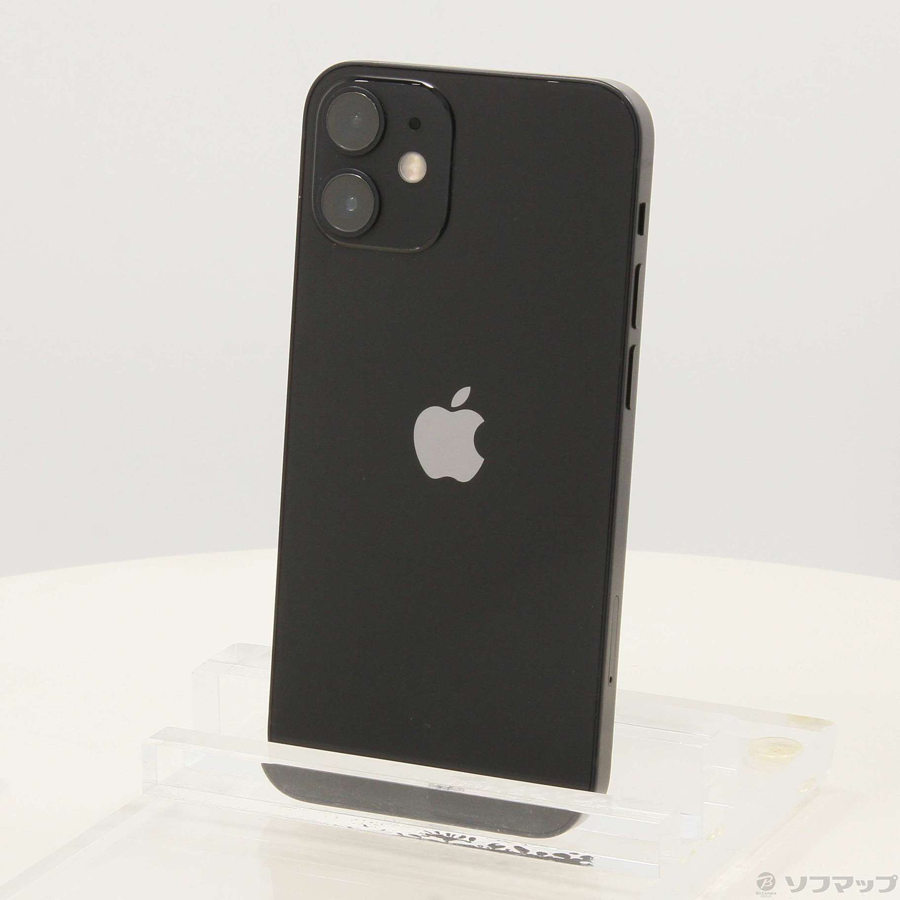 中古】iPhone12 mini 128GB ブラック MGDJ3J／A SIMフリー  