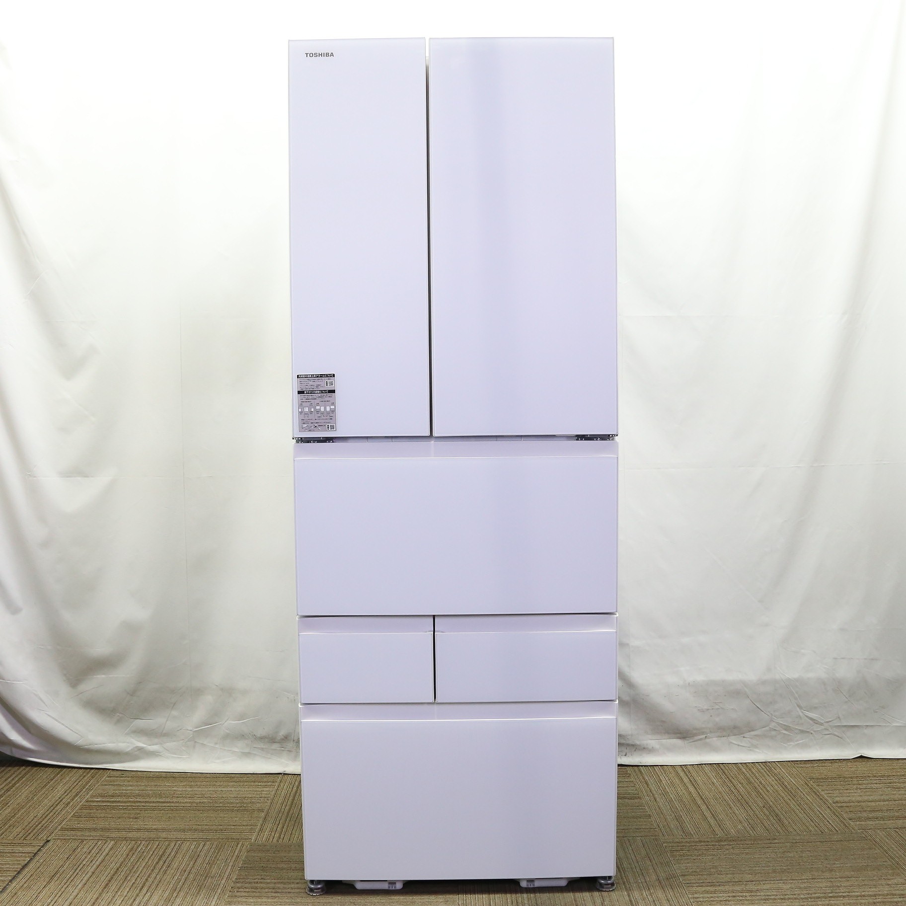 2024年製！】東芝 601L 6ドア冷蔵庫 VEGETA GR-W600FH