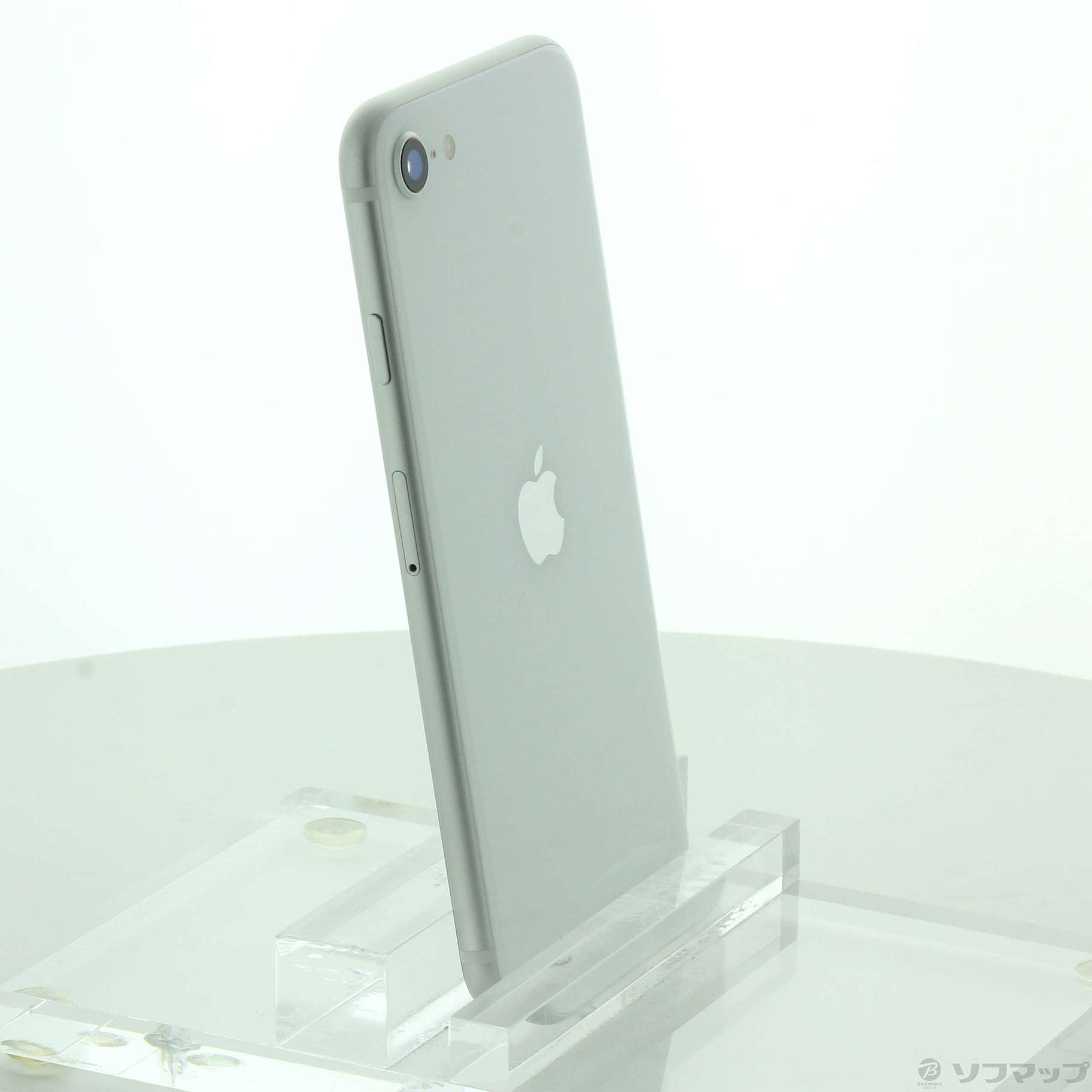【美品】iPhone SE White 64GB MHGQ3J/A 箱 ケース付 中古】iPhone SE 第2世代 64GB ホワイト MHGQ3J／A SIMフリー
