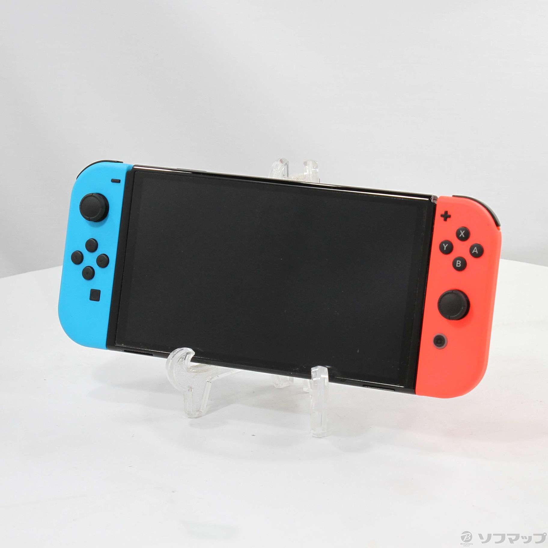 中古】Nintendo Switch 有機ELモデル Joy-Con(L) ネオンブルー／(R) ネオンレッド [2133059677485] -  リコレ！|ビックカメラグループ ソフマップの中古通販サイト