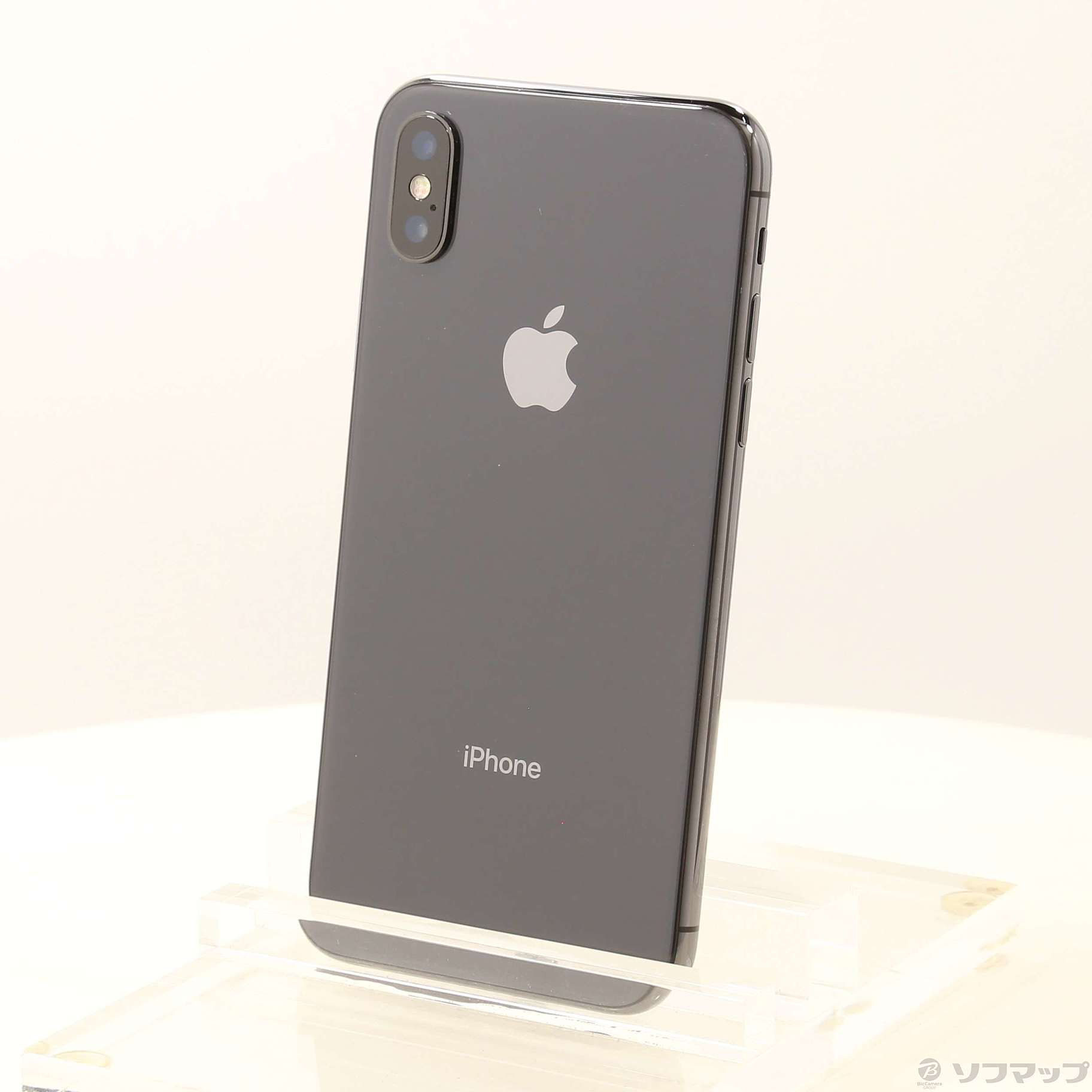 Apple iPhone X 64GB 黒 背面ひび割れあり 【公式通販】