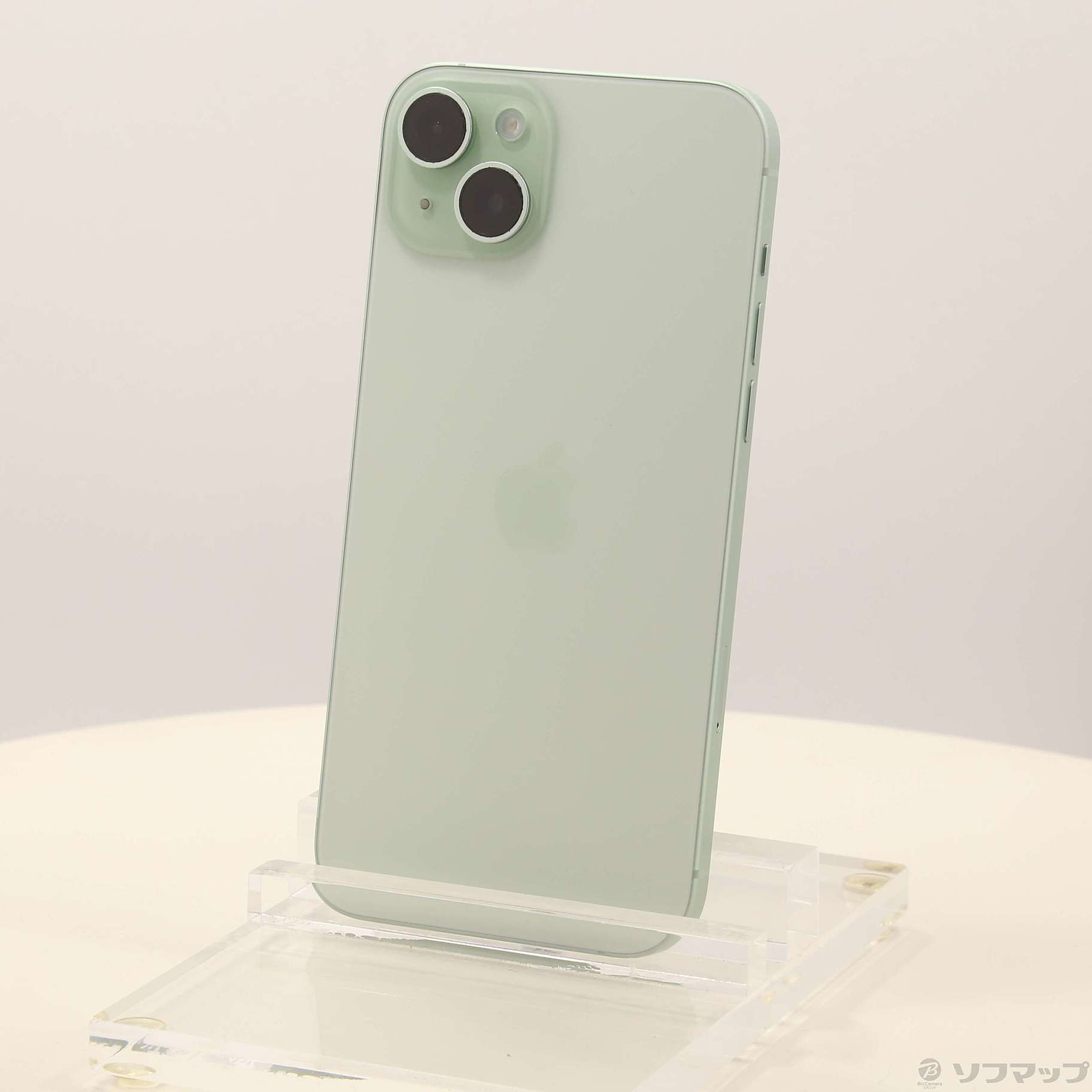 中古】iPhone15 Plus 128GB グリーン MU0E3J／A SIMフリー 