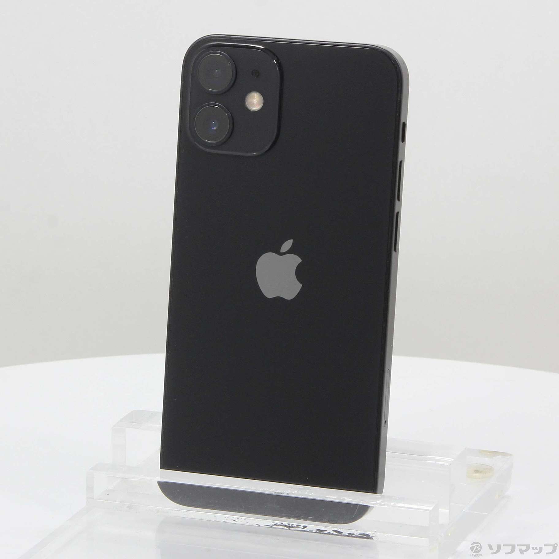 中古】iPhone12 mini 128GB ブラック MGDJ3J／A SIMフリー 