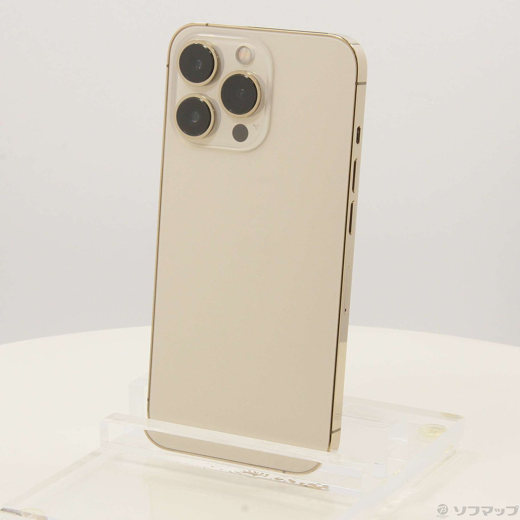 中古】iPhone13 Pro 256GB ゴールド MLUQ3J／A SIMフリー 