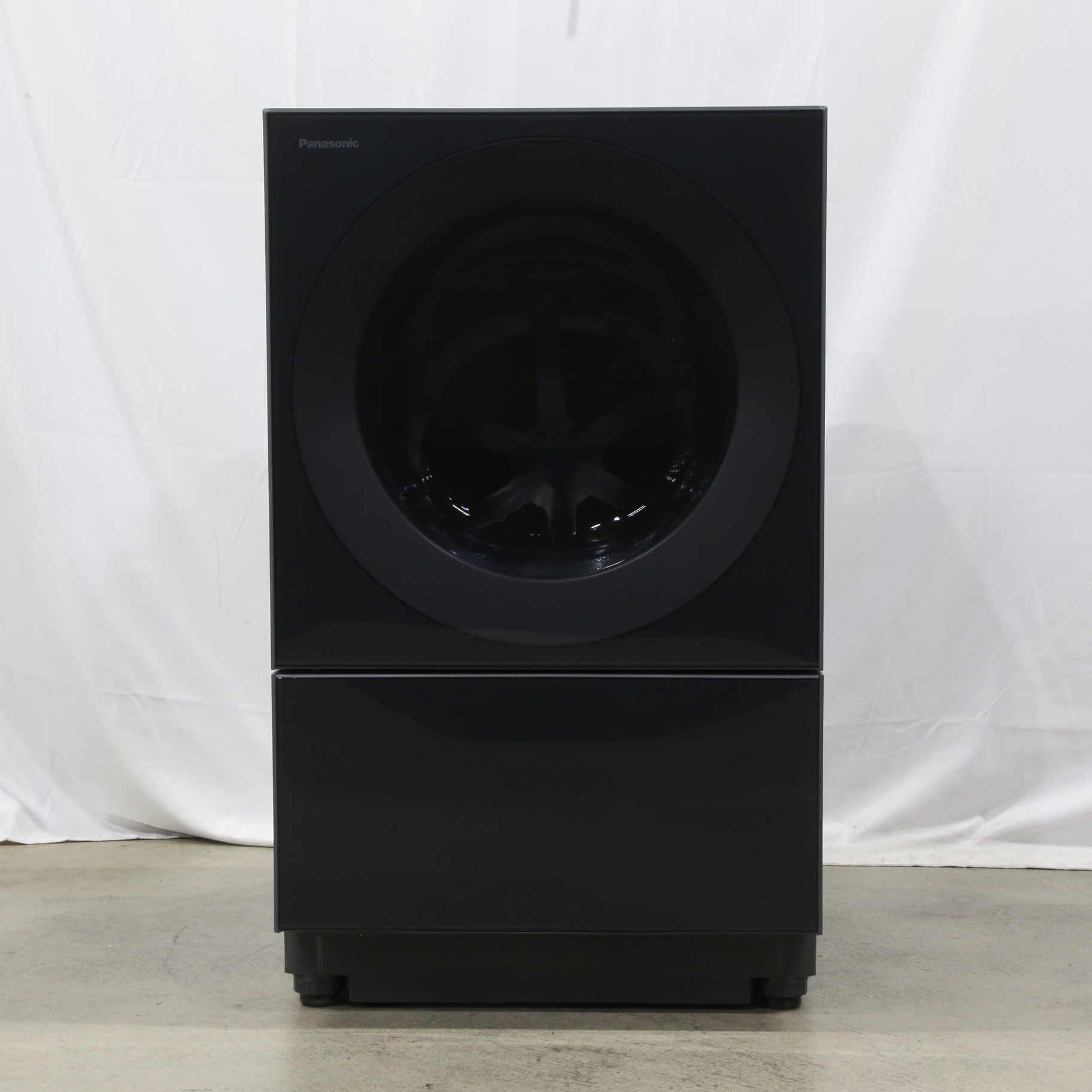 中古】〔展示品〕 ドラム式洗濯乾燥機 Cuble（キューブル） スモーキー 